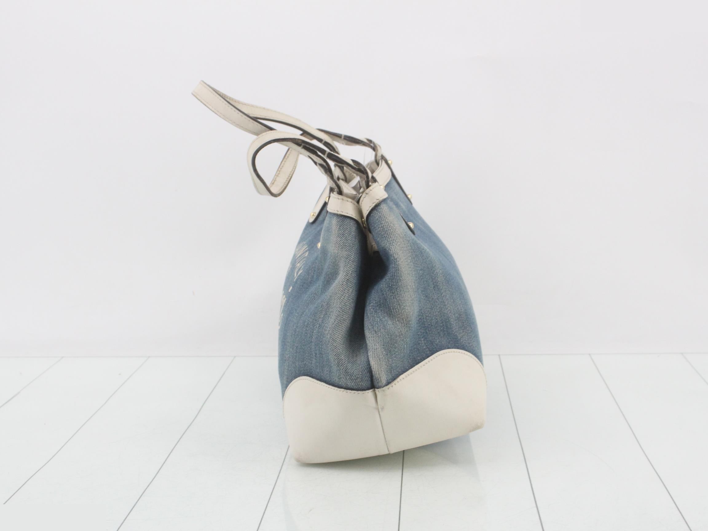 Tote bag, craft denim — view 3