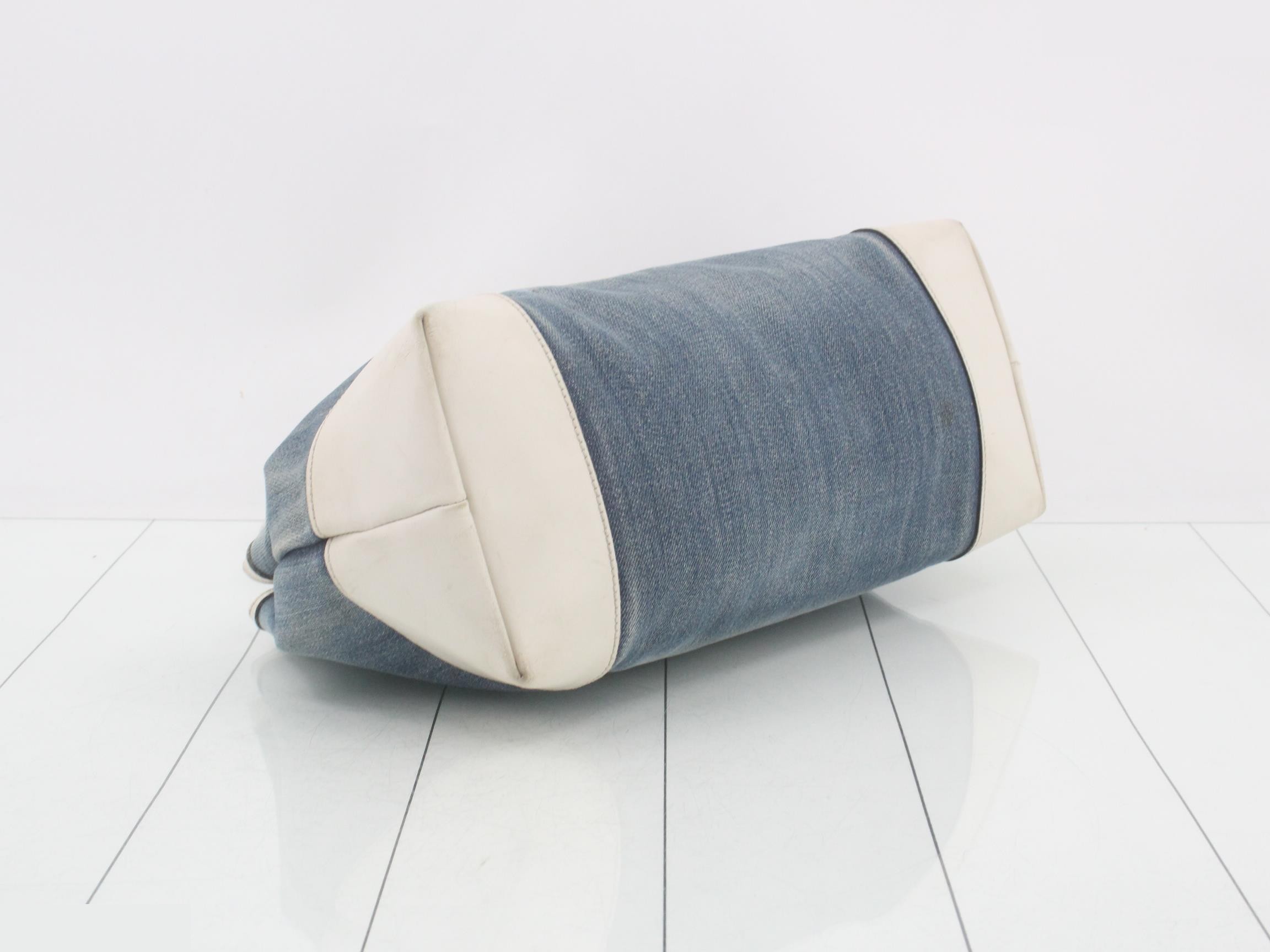 Tote bag, craft denim — view 5