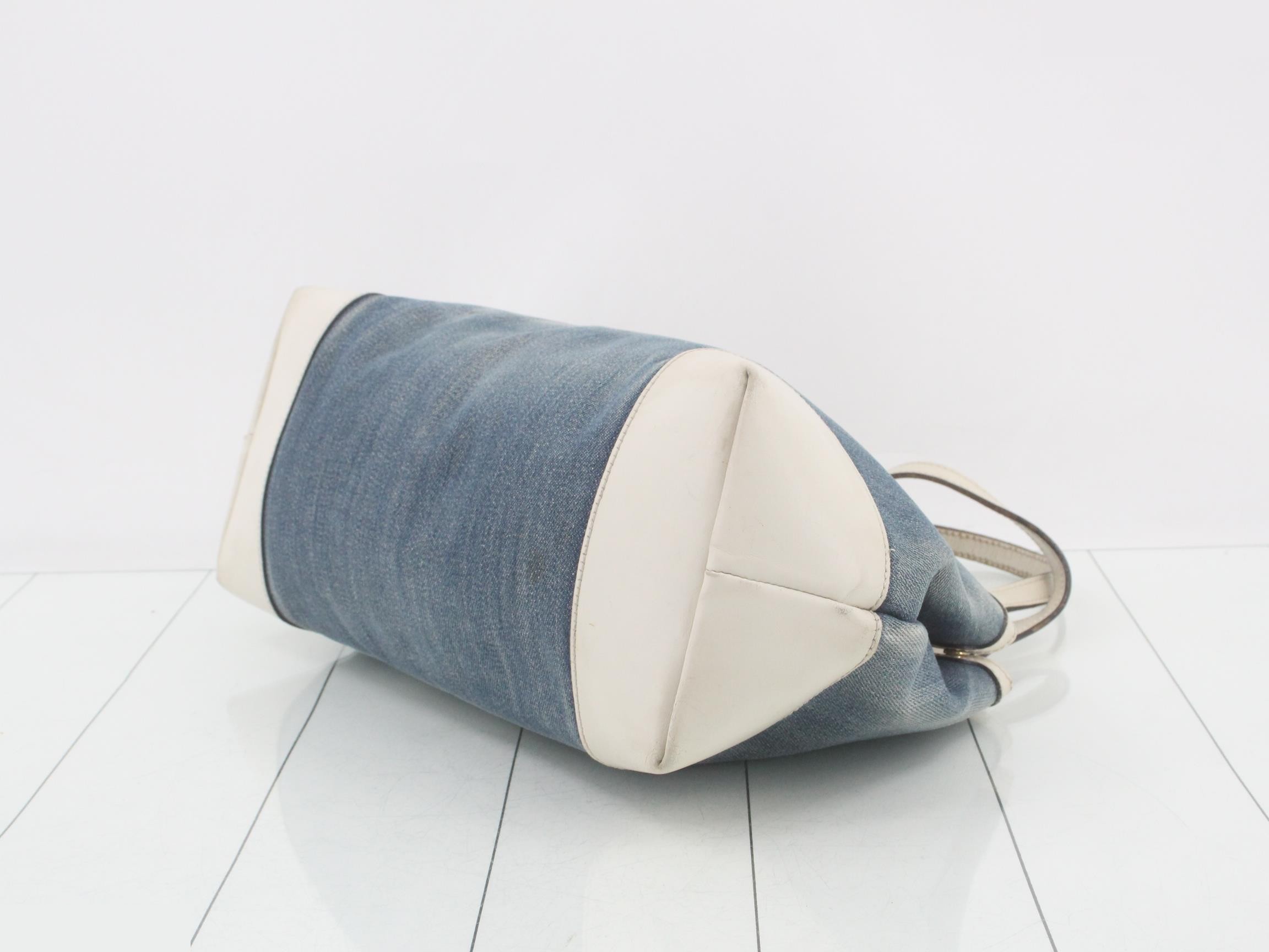 Tote bag, craft denim — view 6