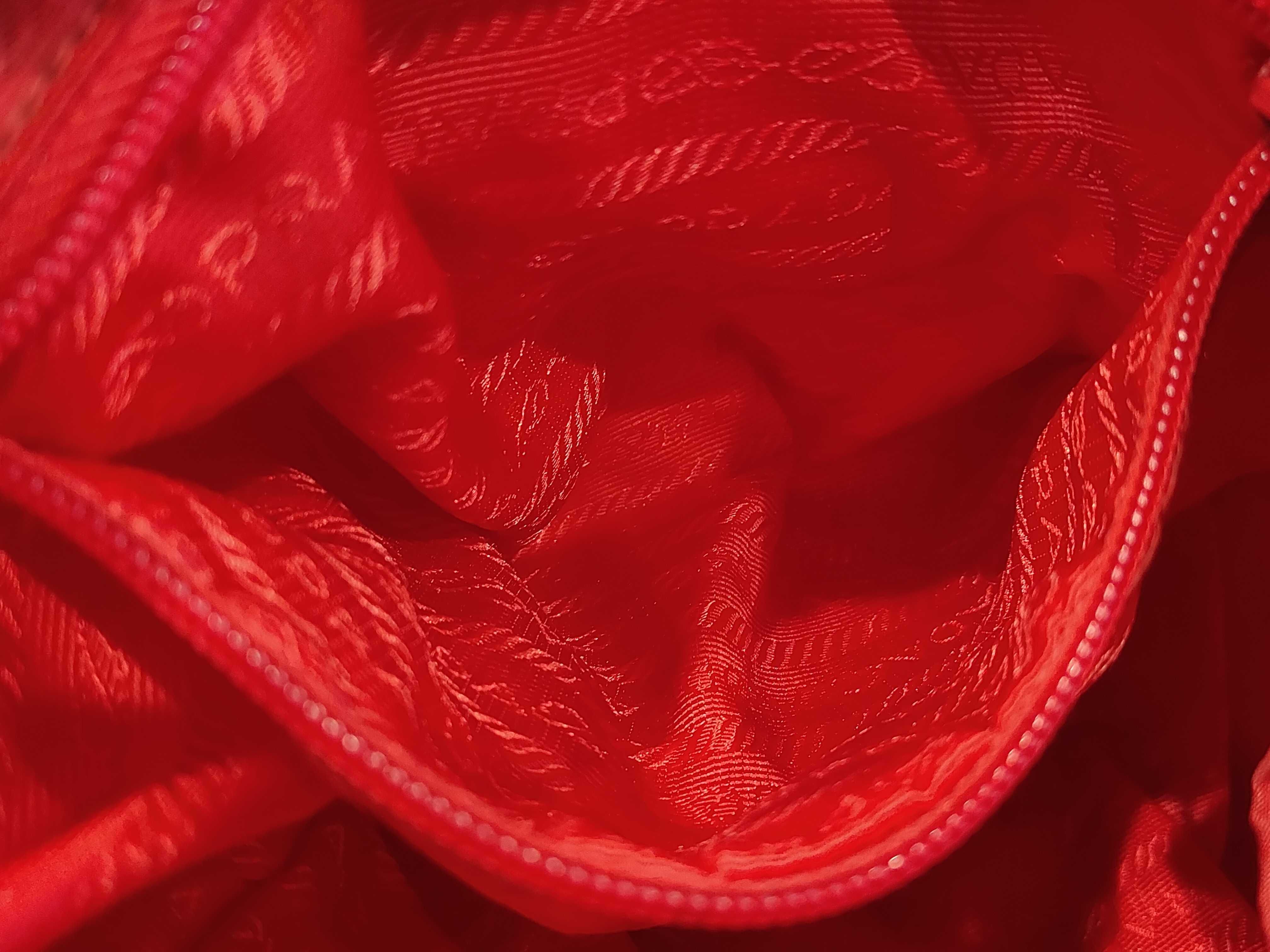 nylon backpack, red. — view 14
