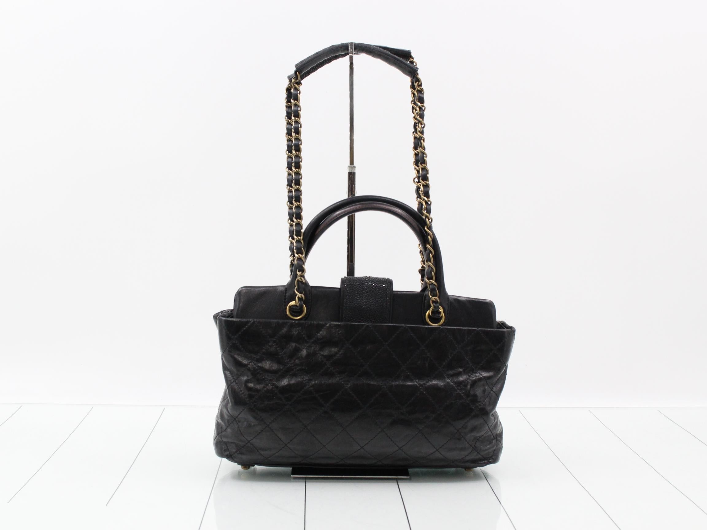 In the Mix Calfskin x Lambskin x Galuchat Shoulder Bag — view 2