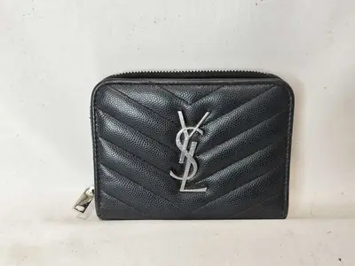 wallet, black.