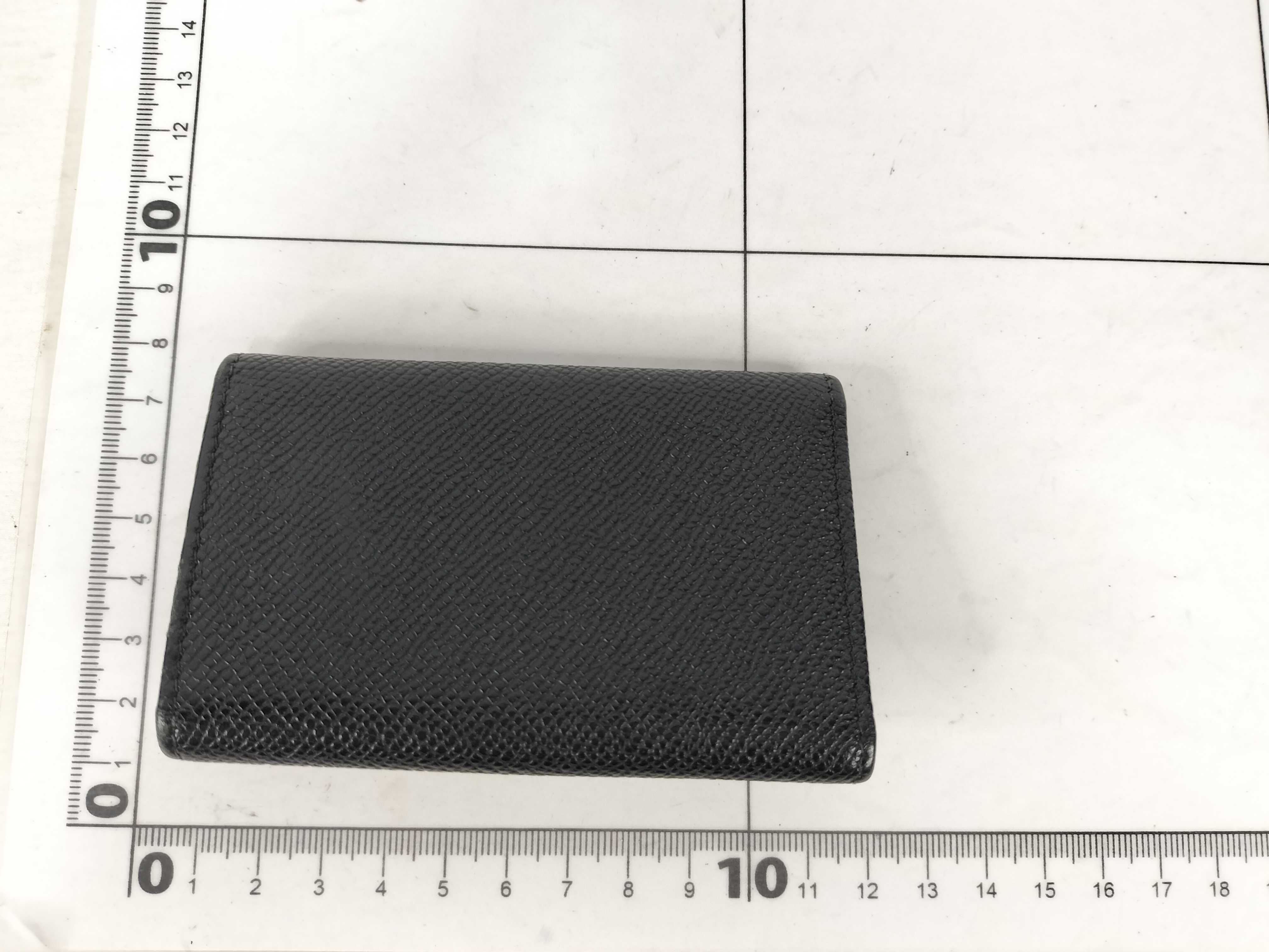 Bulgari Leather Key Case Black Key Case — view 2