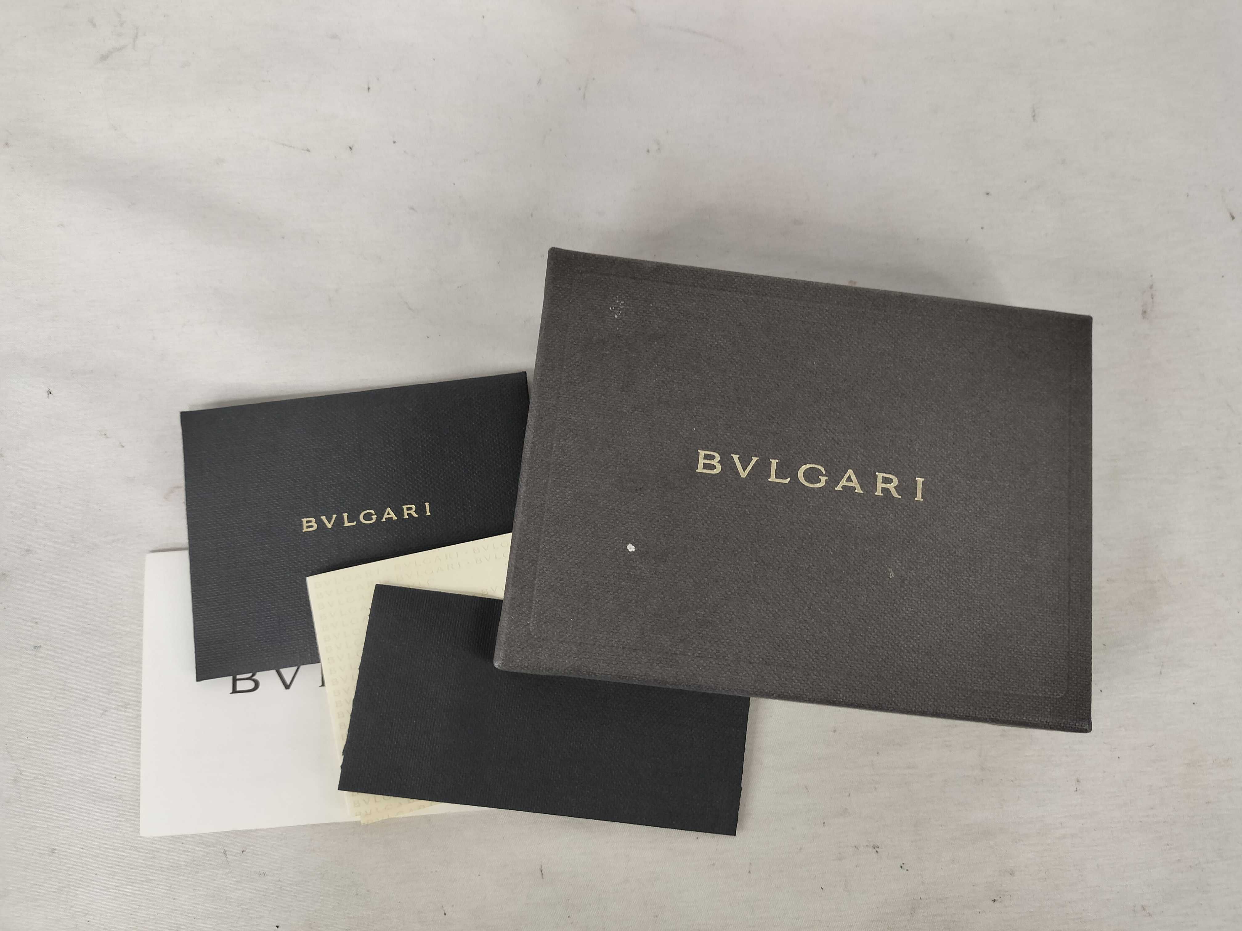 Bulgari Leather Key Case Black Key Case — view 12
