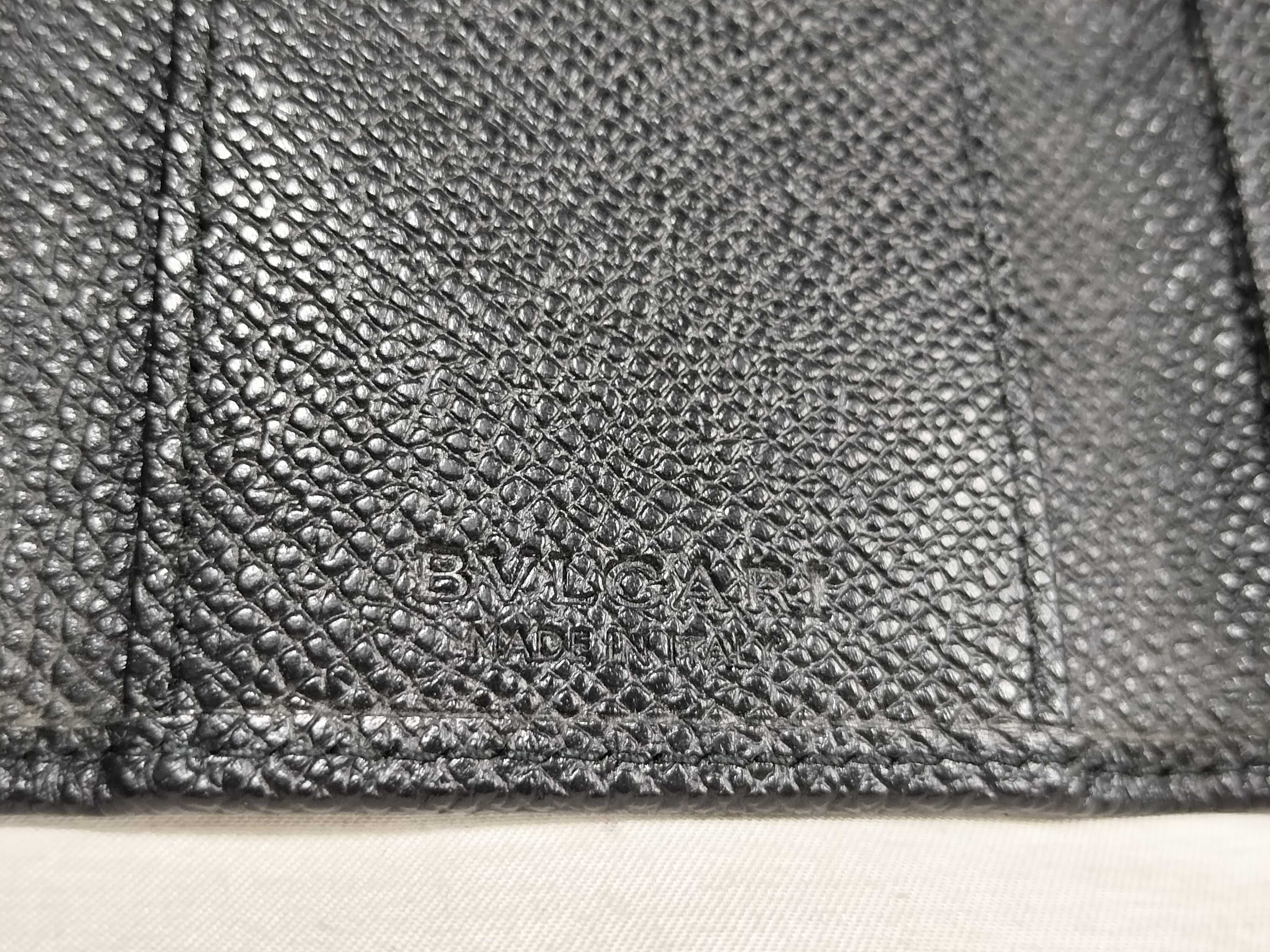 Bulgari Leather Key Case Black Key Case — view 8