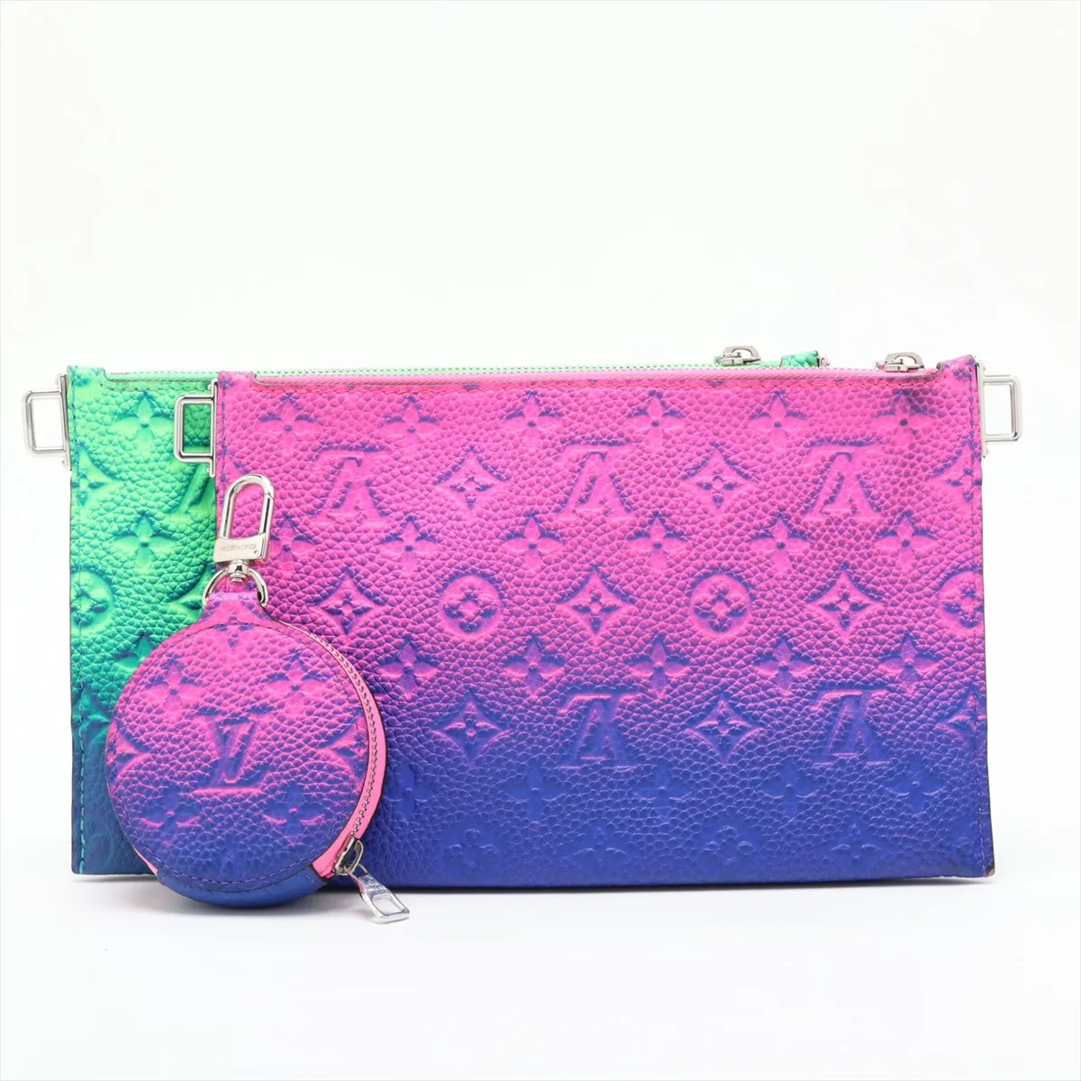 Monogram Illusion Trio Pouch NM M59680 Multicolor (RFID detected) — view 2