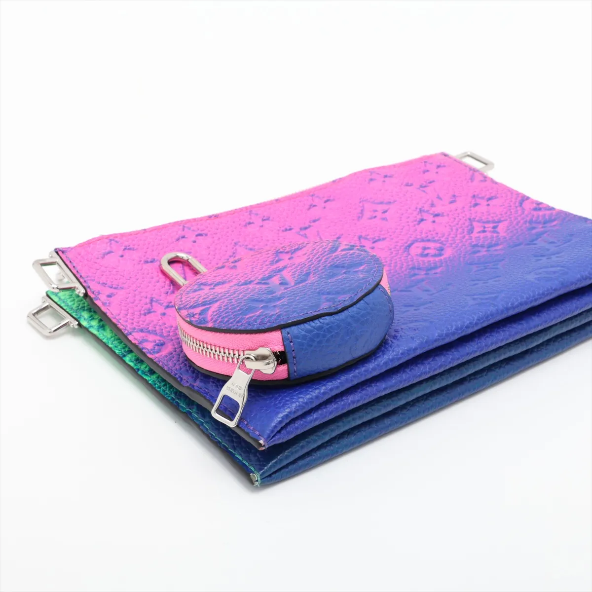 Monogram Illusion Trio Pouch NM M59680 Multicolor (RFID detected) — view 6