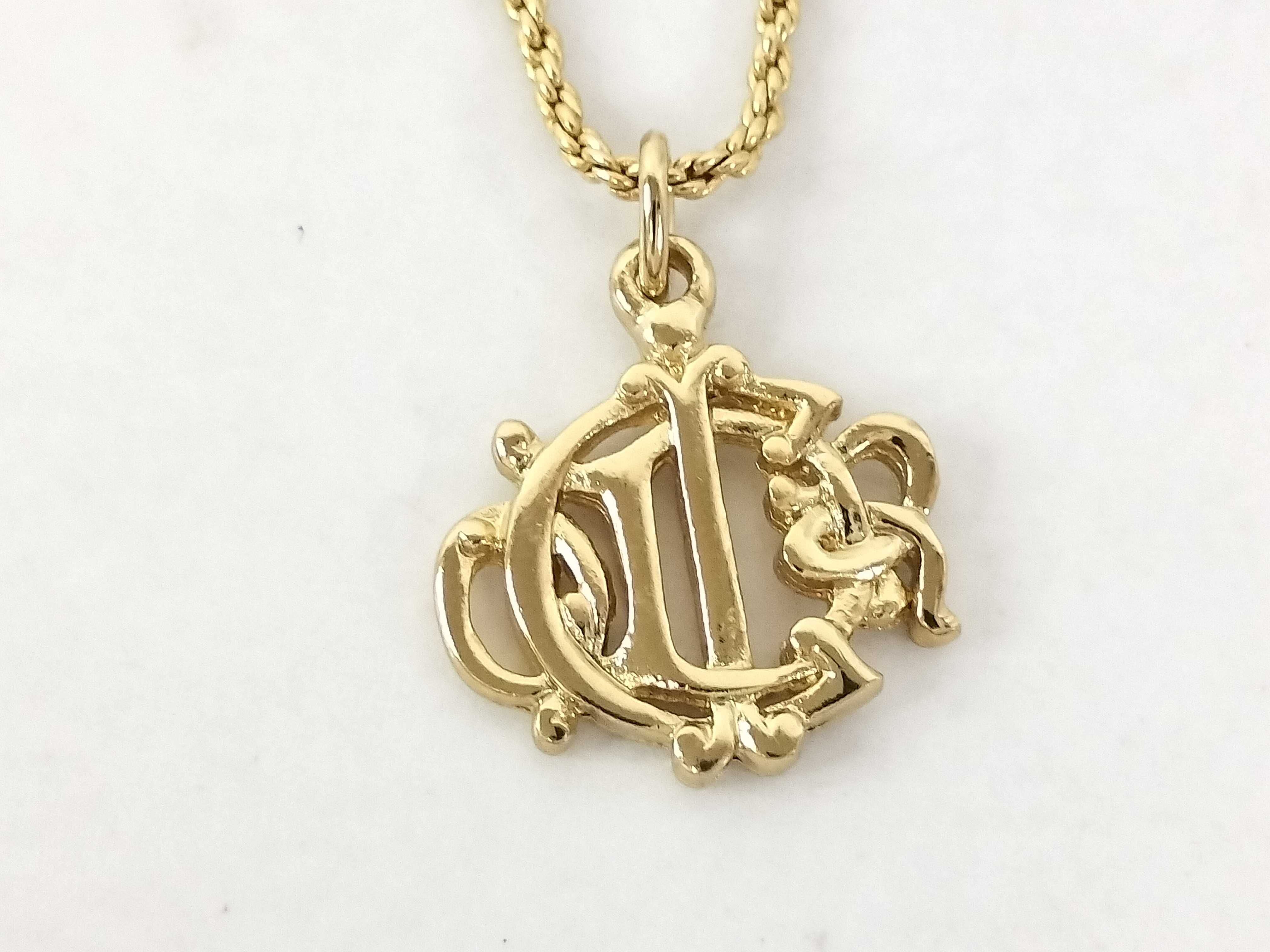 Gold Logo Necklace — view 2