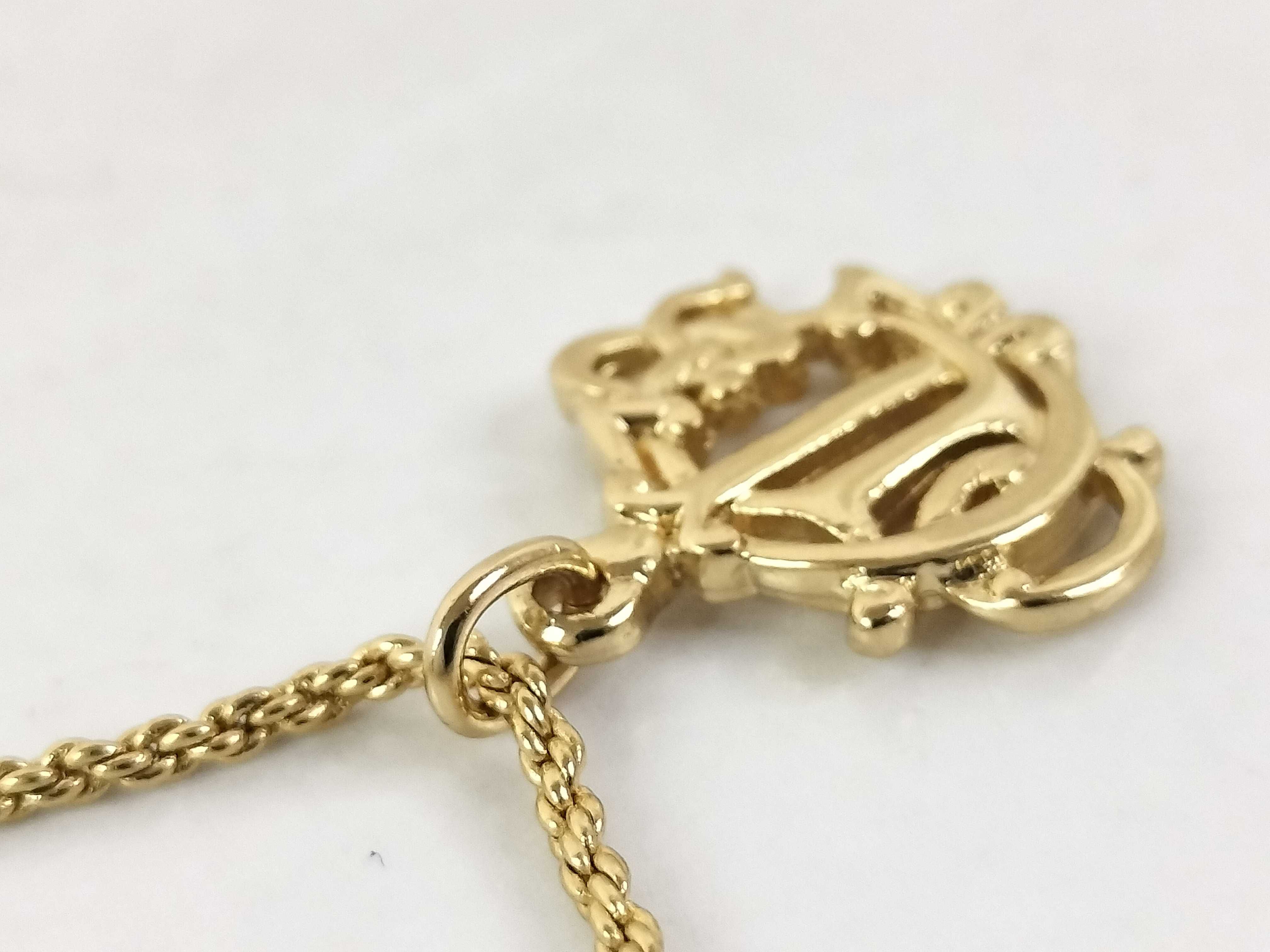 Gold Logo Necklace — view 4