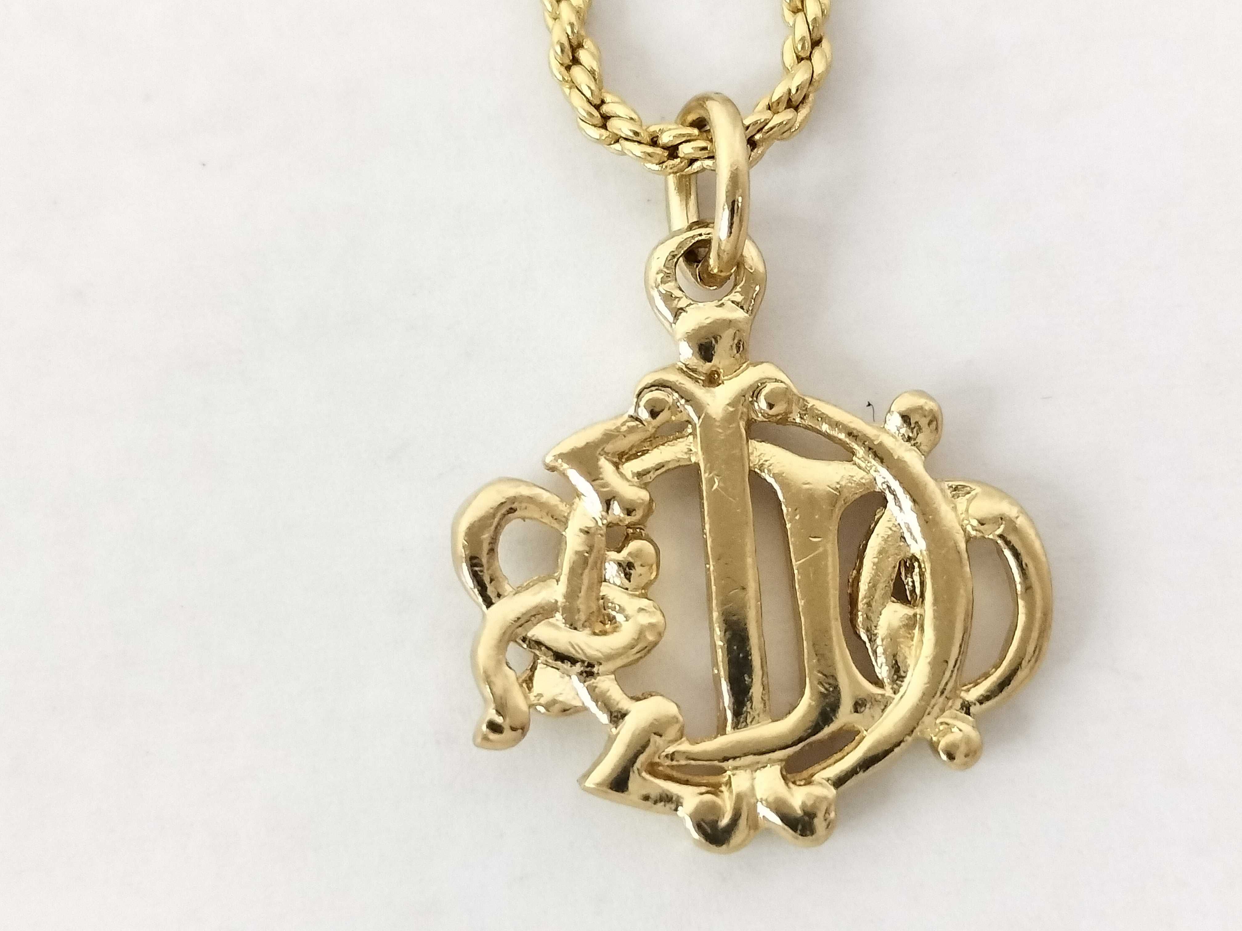 Gold Logo Necklace — view 5