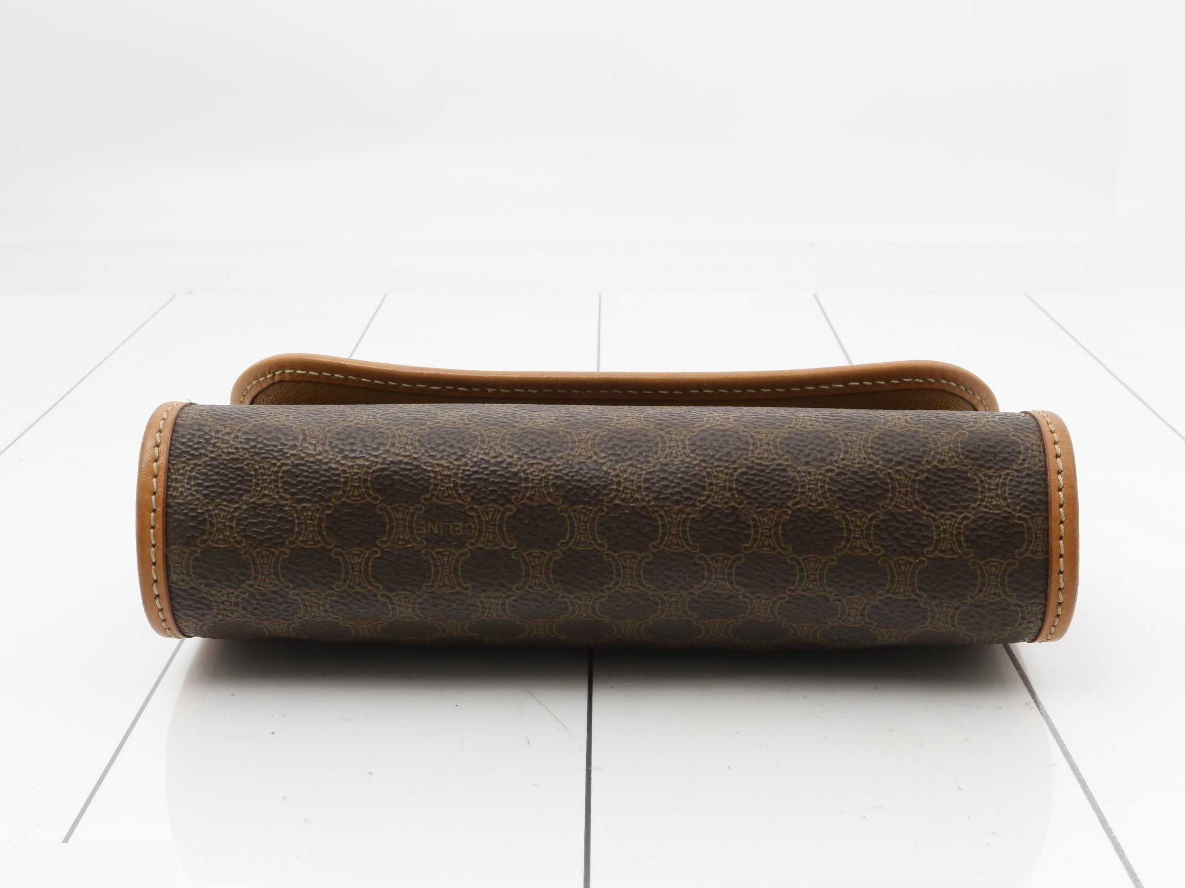 Other lines: Bags & Pouches, Macadam pattern, Brown — view 3