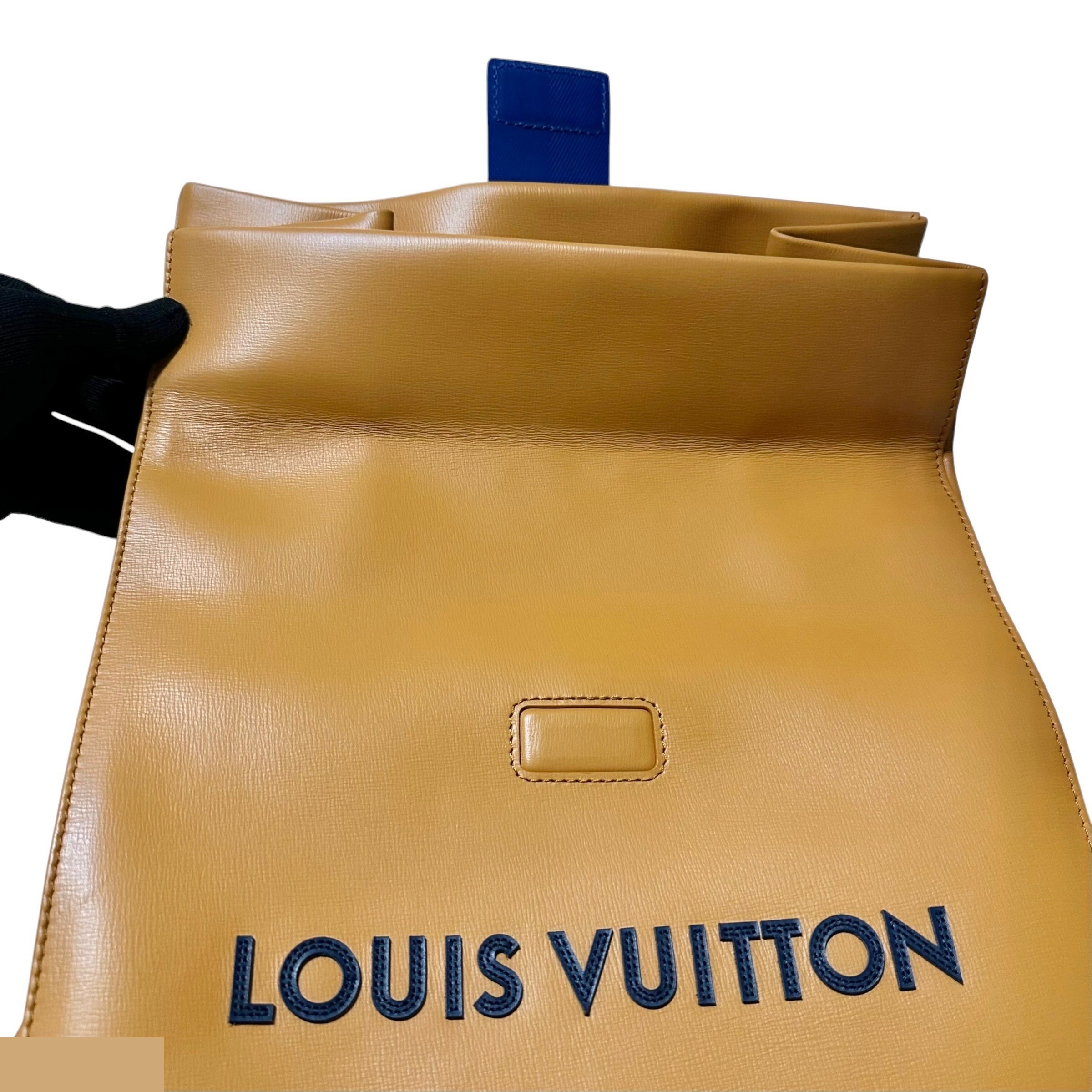 Clutch bag, sandwich bag, second bag, saffron — view 9