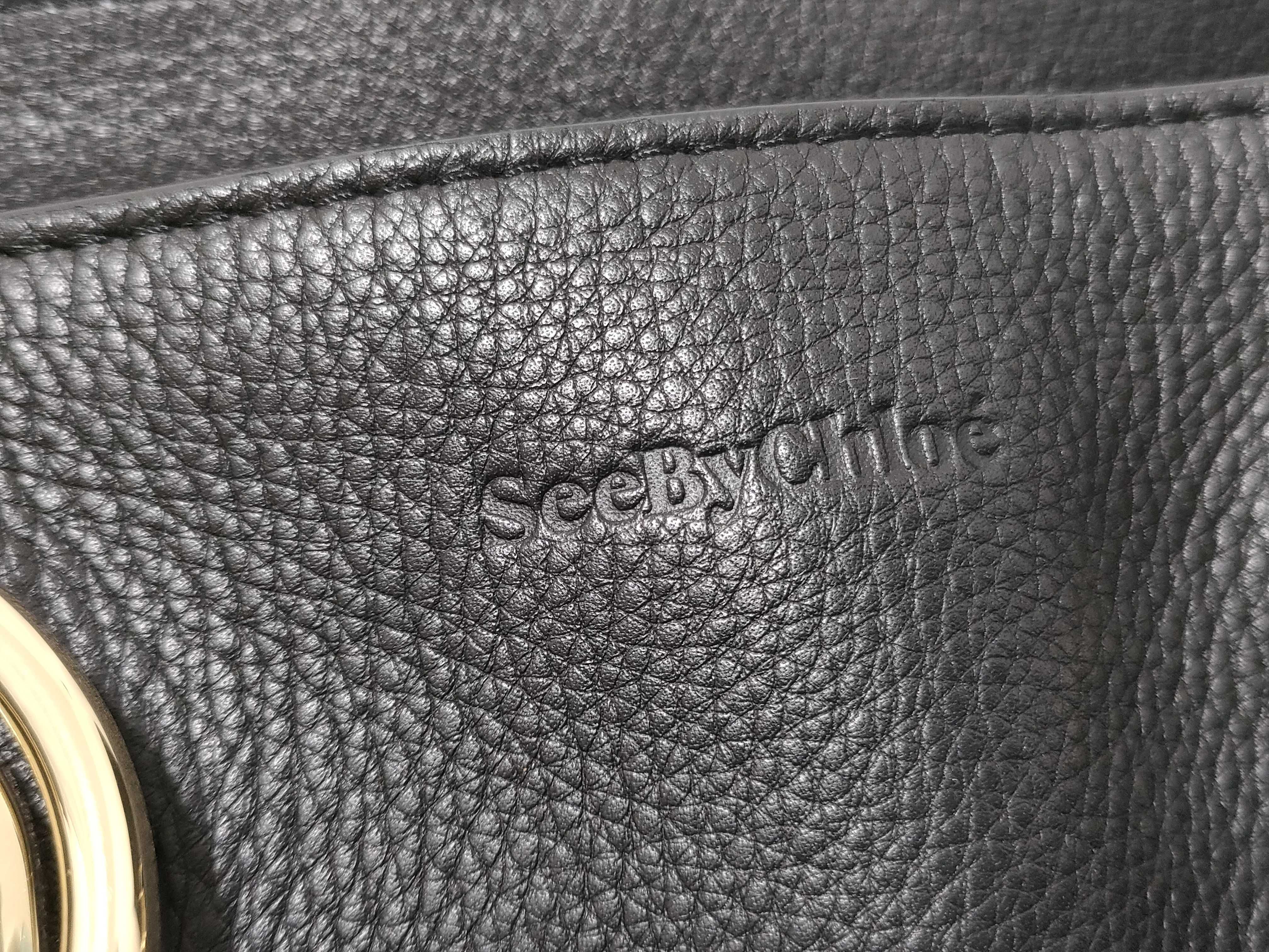 SEE BY CHLOE Leather 2-way Hand/Shoulder Handbag — view 13