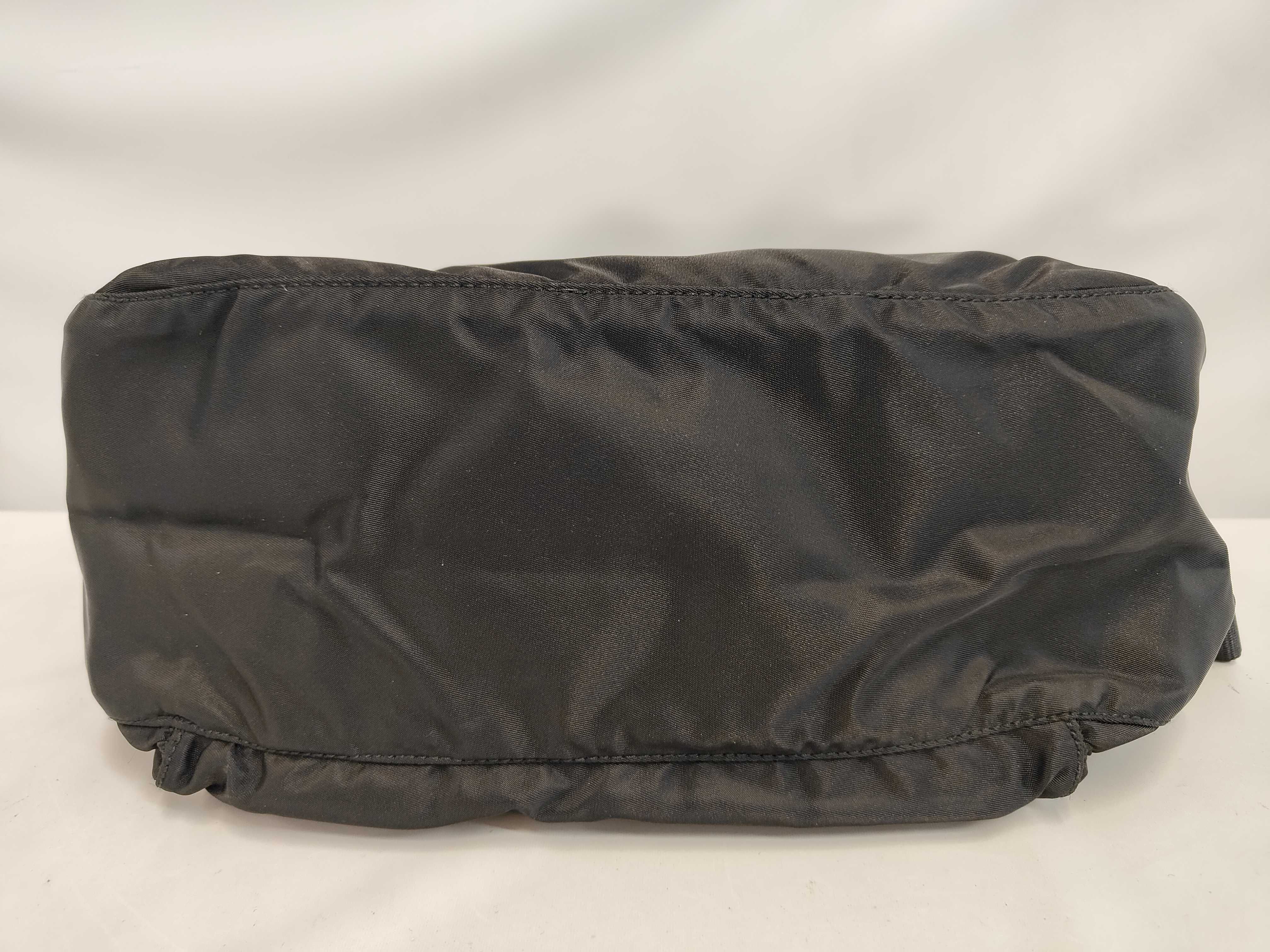 Shoulder Bag Messenger Bag Triangle Plate Nylon Black Shoulder Bag — view 3