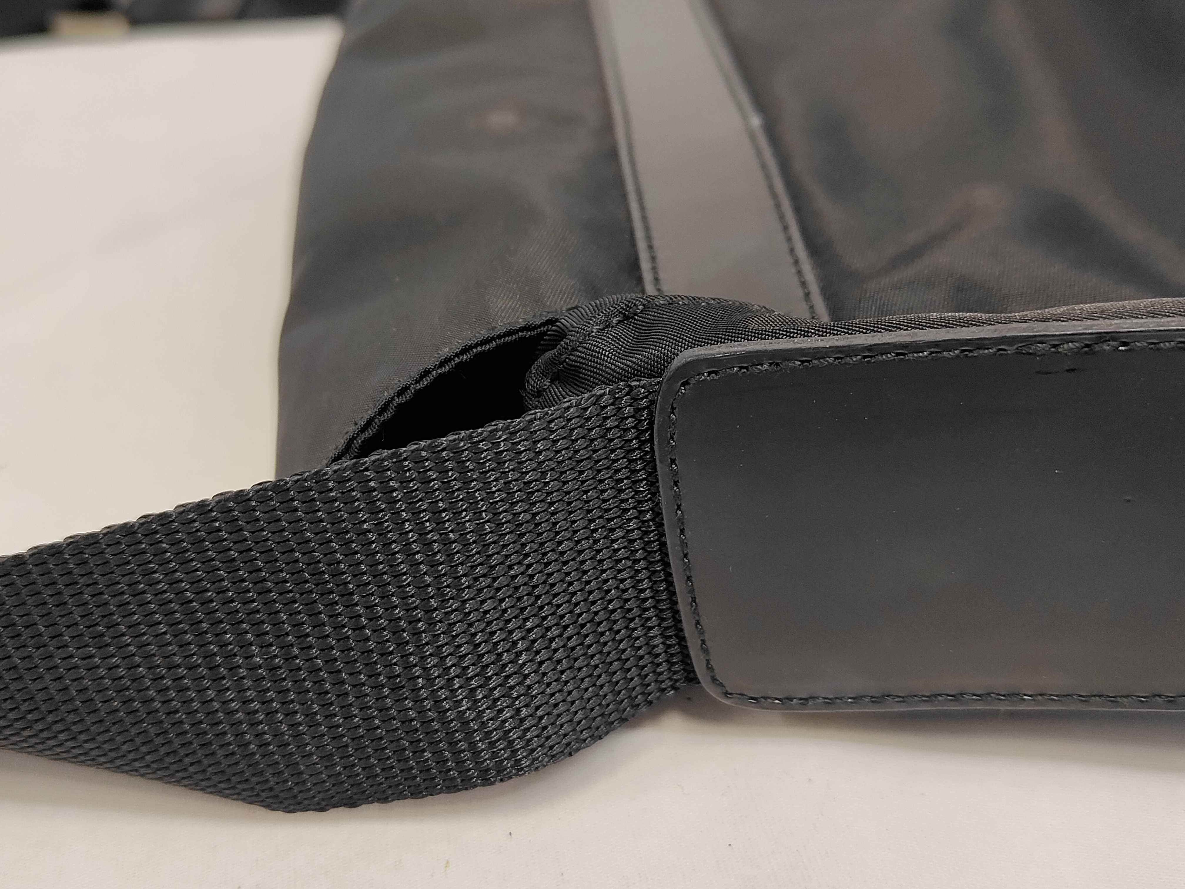 Shoulder Bag Messenger Bag Triangle Plate Nylon Black Shoulder Bag — view 6