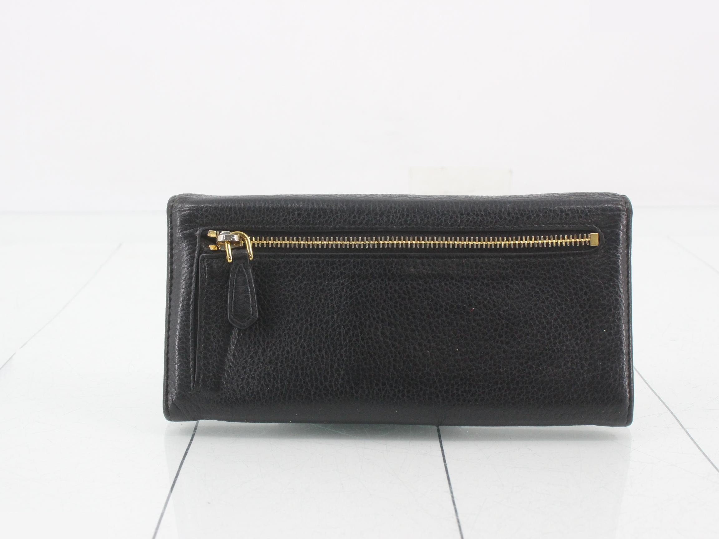 Leather Long Wallet — view 2