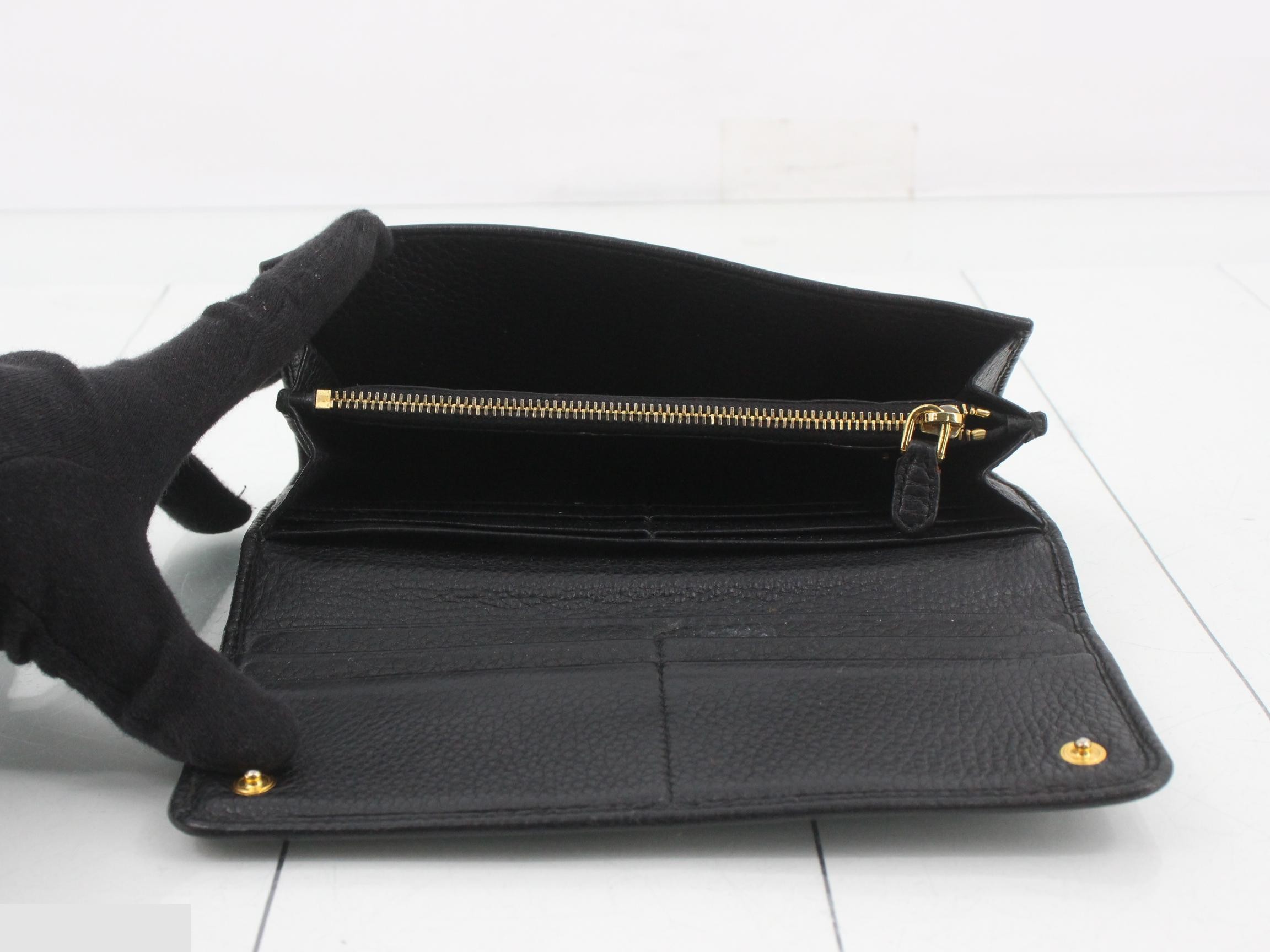 Leather Long Wallet — view 4