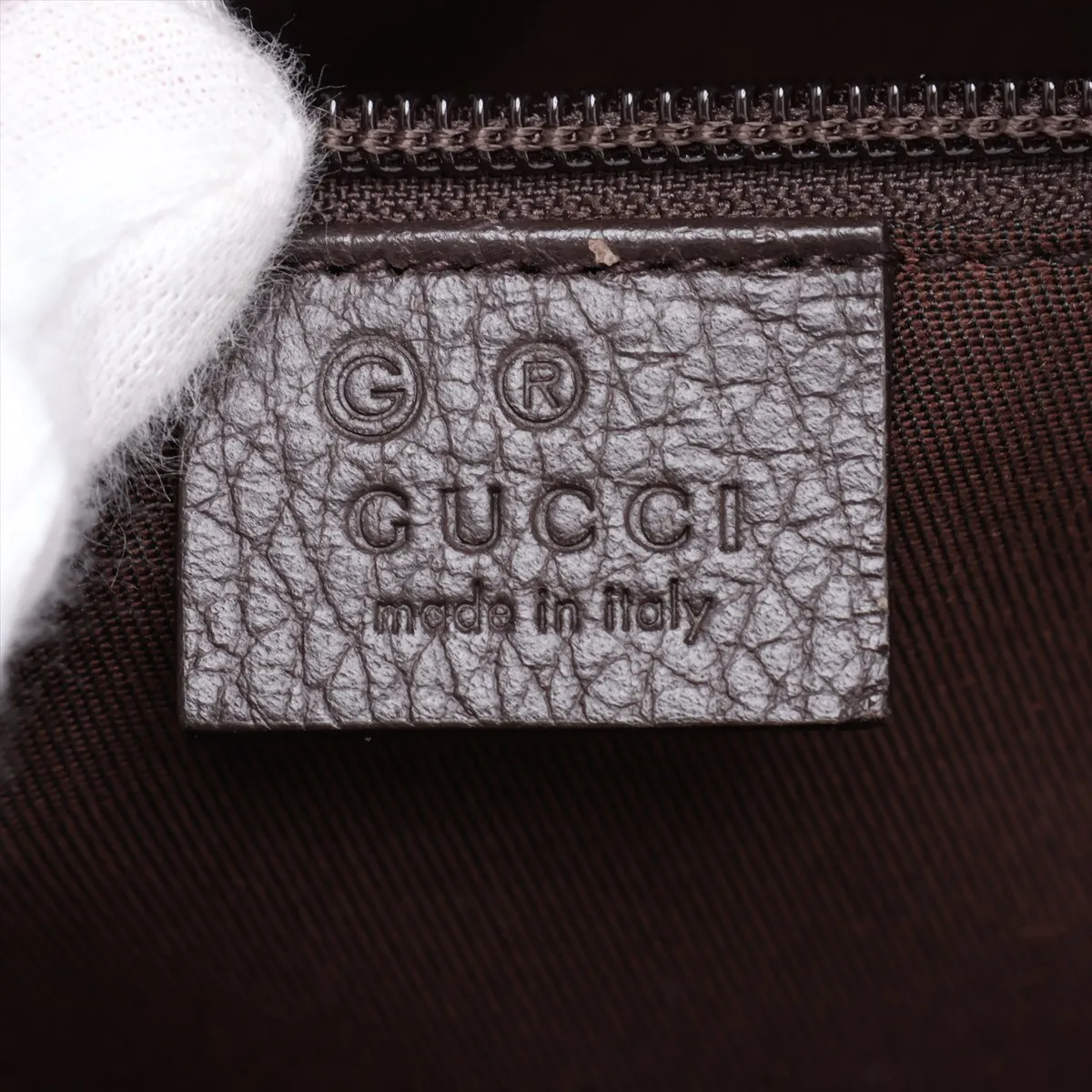 GG Canvas x Leather Backpack/Rucksack Beige 449906 Outlet — view 10