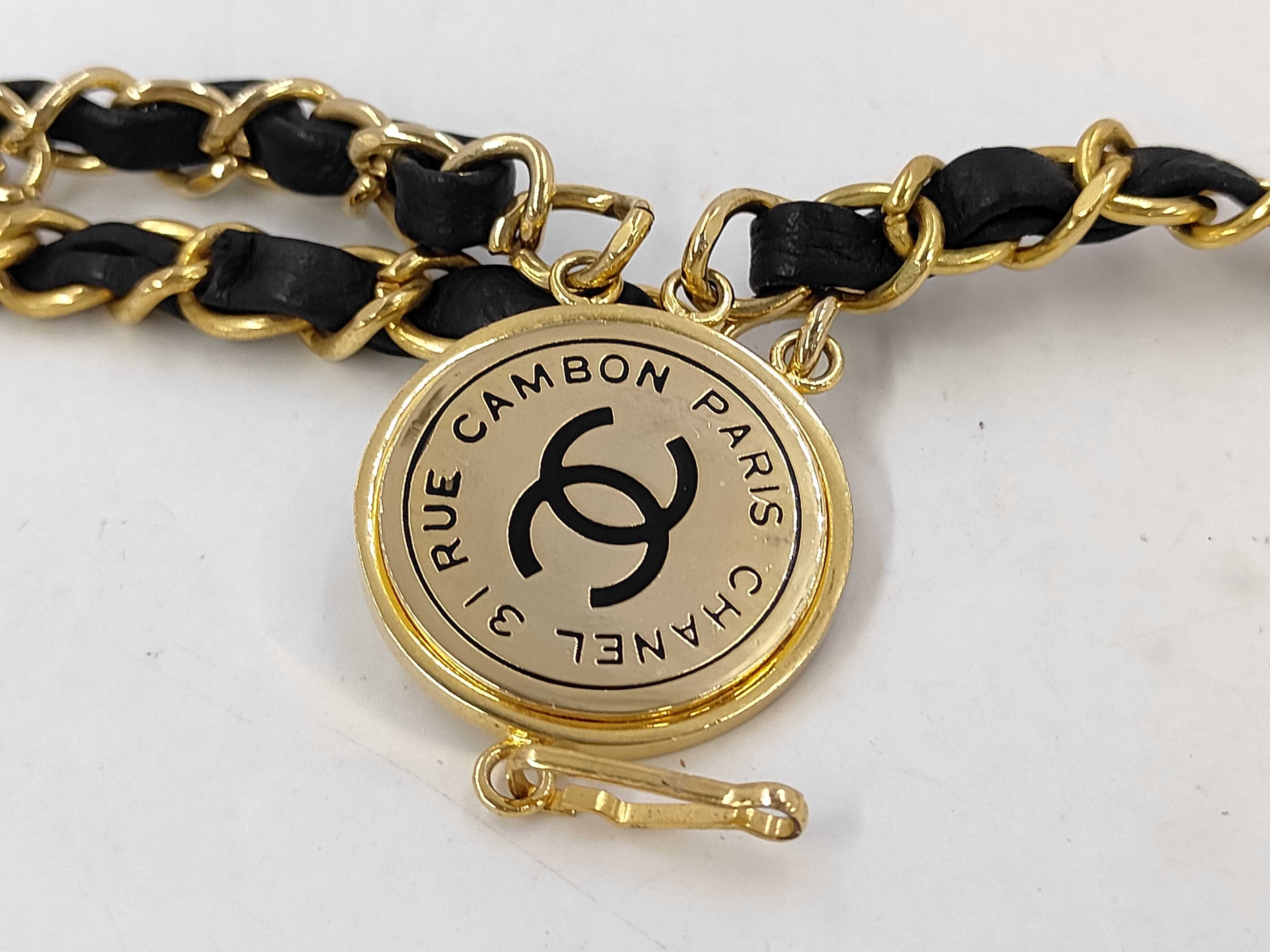 Coco Mark Triple Chain Belt — view 3