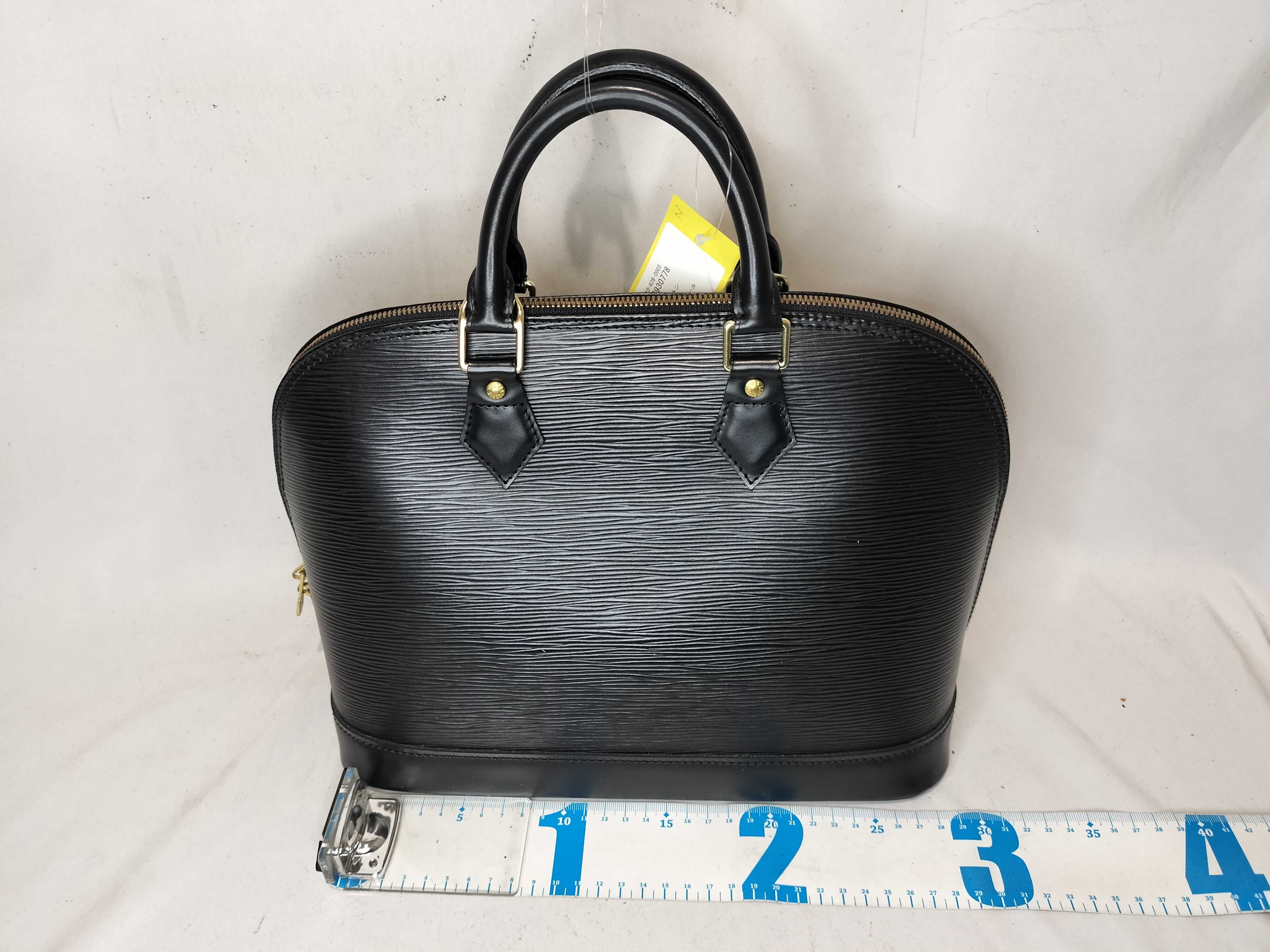 Epi Alma Noir Handbag — view 3