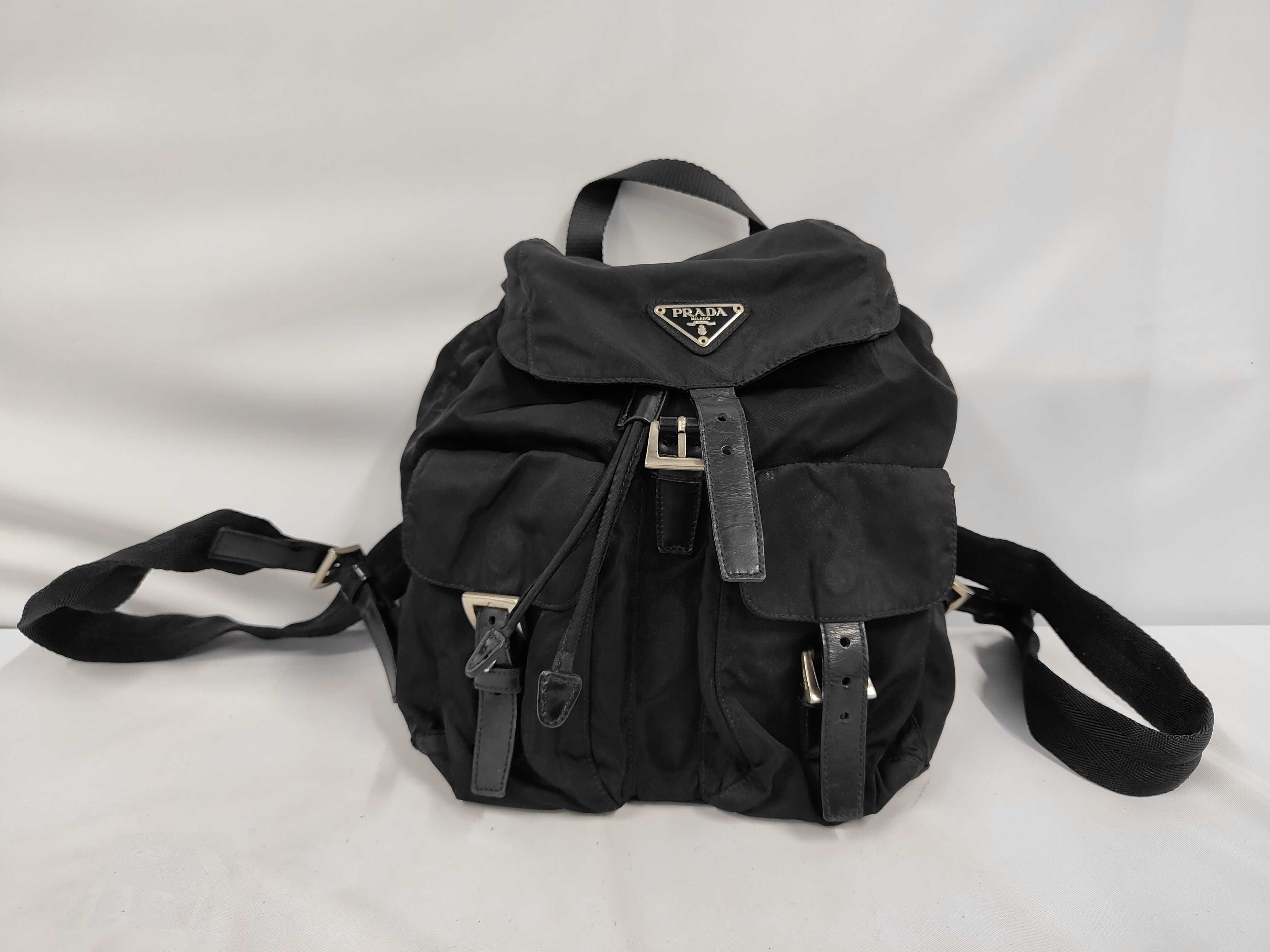 Backpack with Triangle Logo