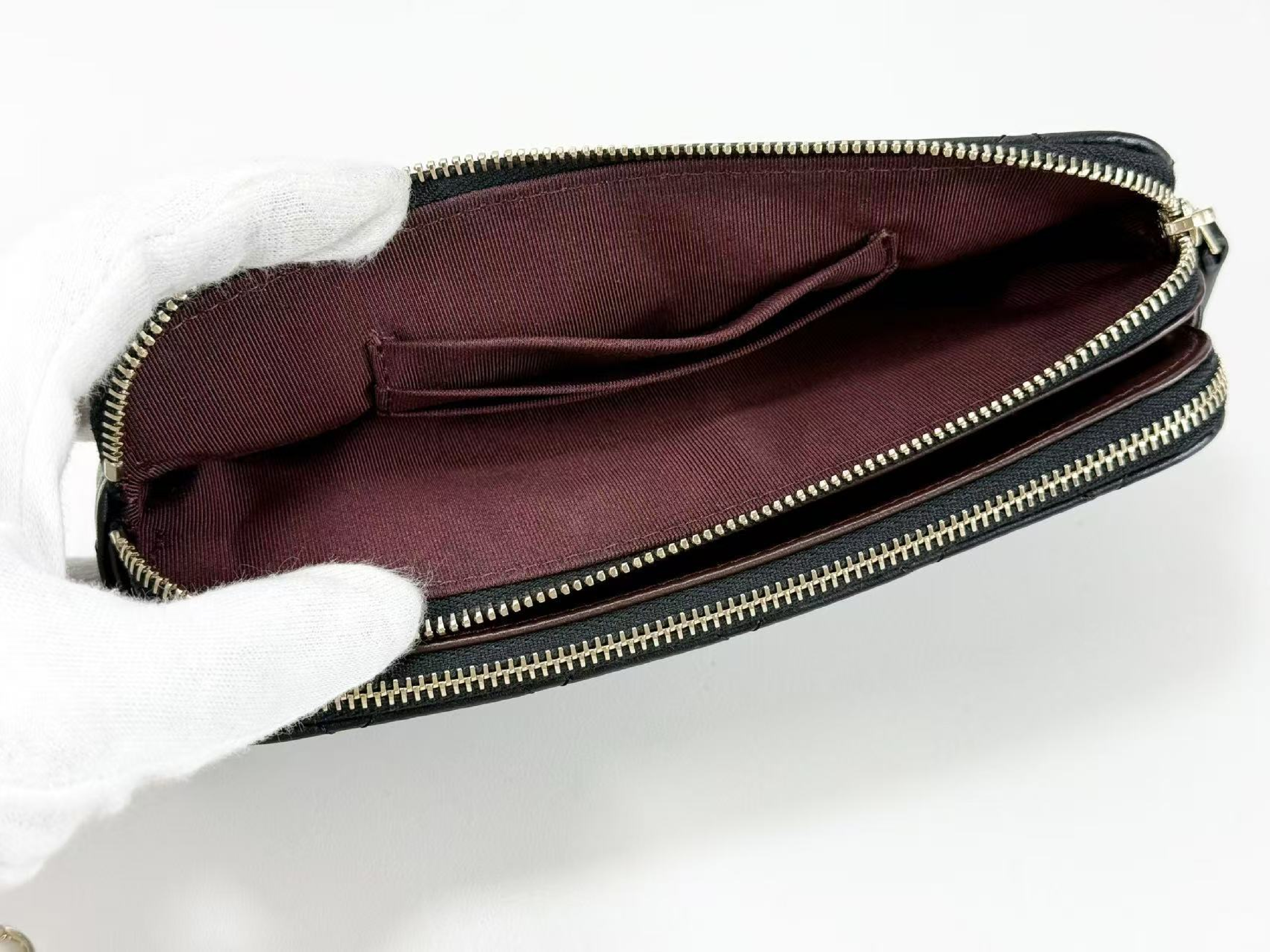 Black Matelassé WOC W19cm approx. 22 series [Includes dust bag, booklet, authenticity card, and seal] Gold hardware Shoulder bag 22774883 — view 15