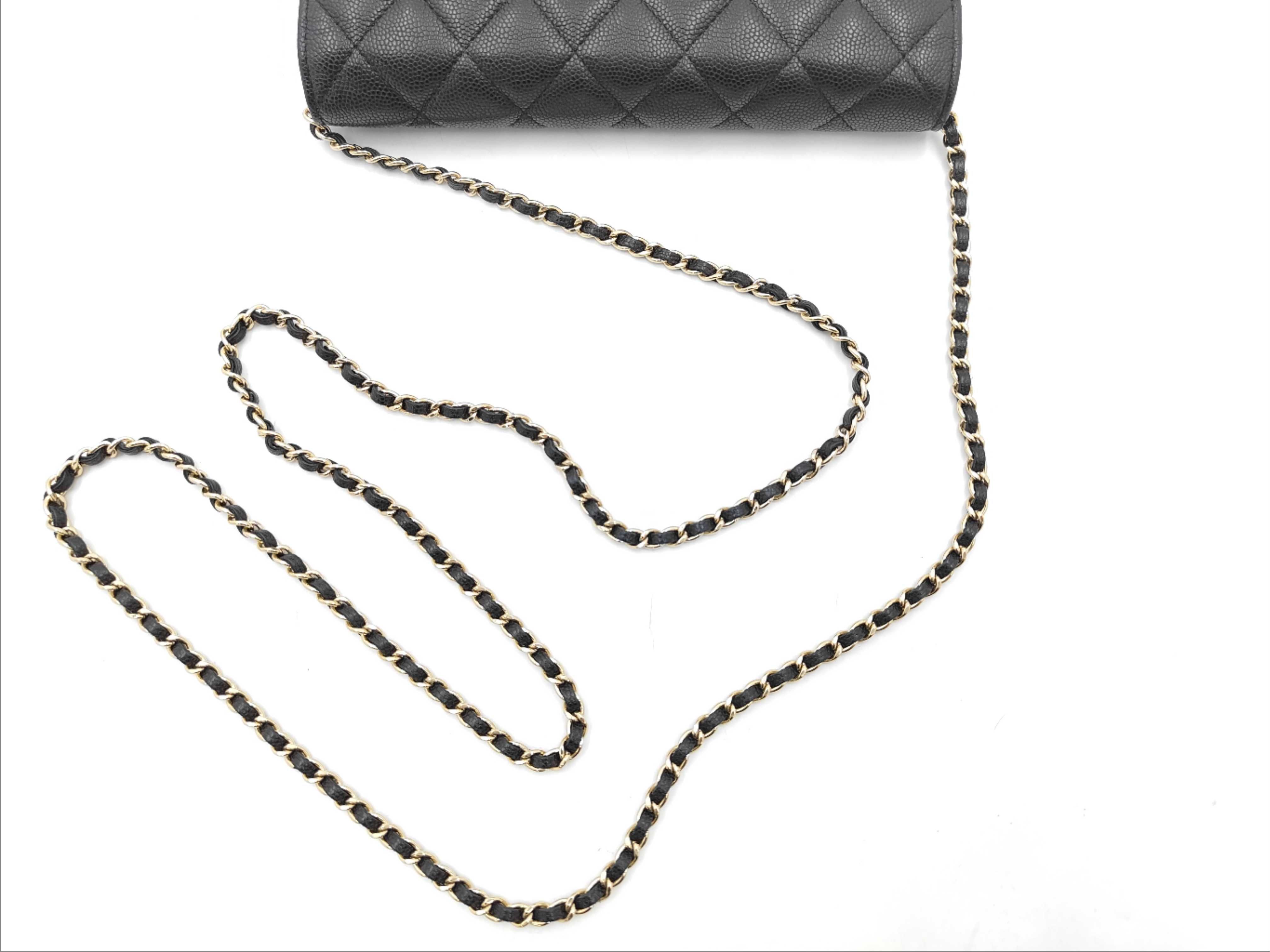 Matelassé Chain Wallet Shoulder Bag — view 3