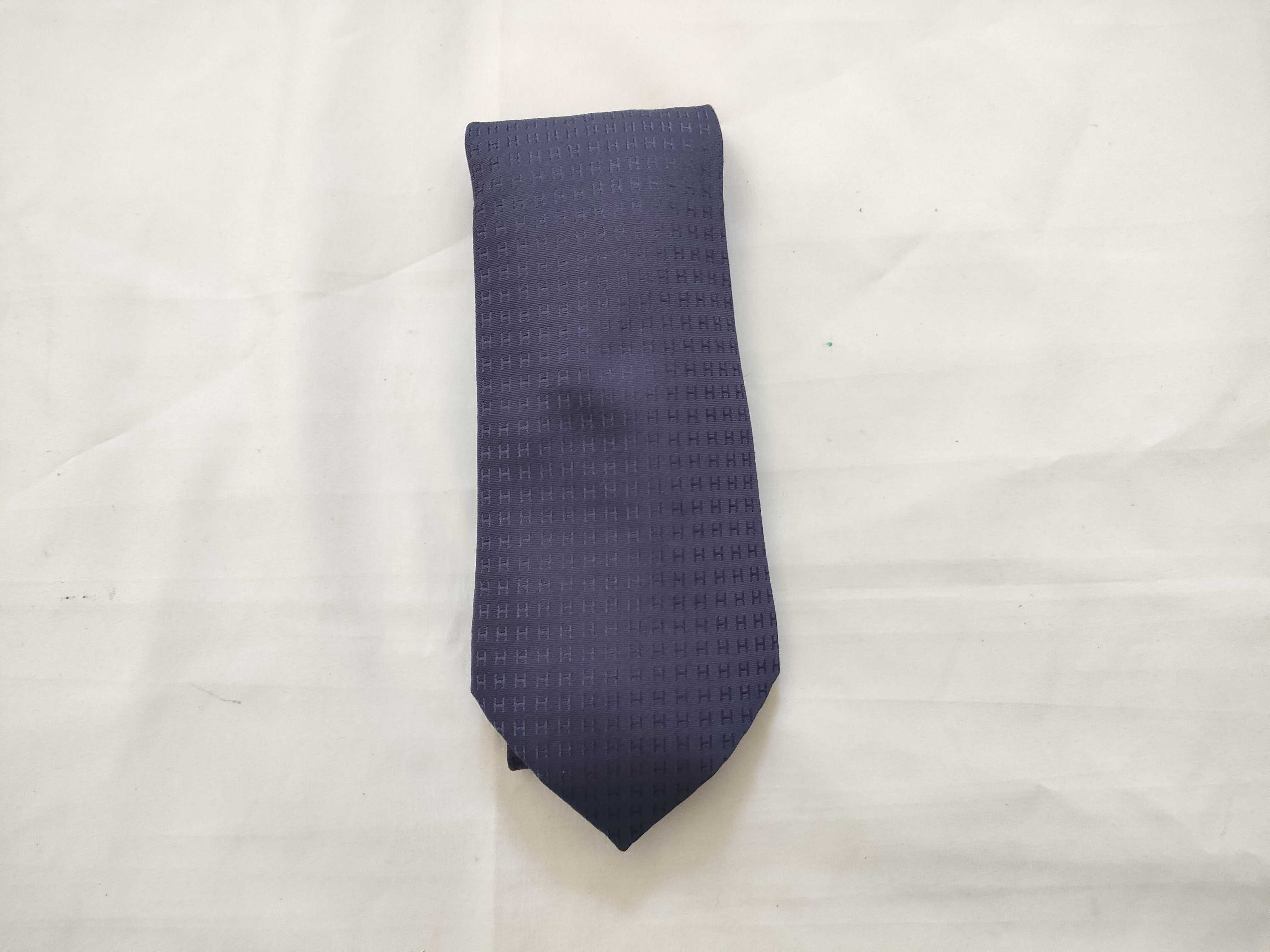 tie, H pattern, silk, purple, other accessories
