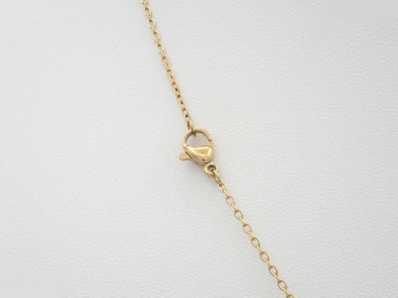 Necklace, Pop Ash, Gold, Chain approx. 40cm — view 2