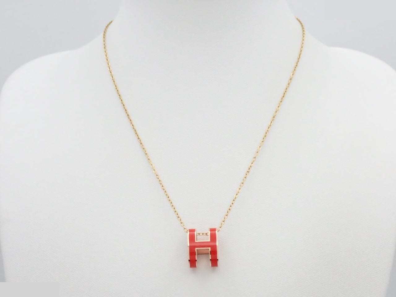 Necklace, Pop Ash, Gold, Chain approx. 40cm — view 3
