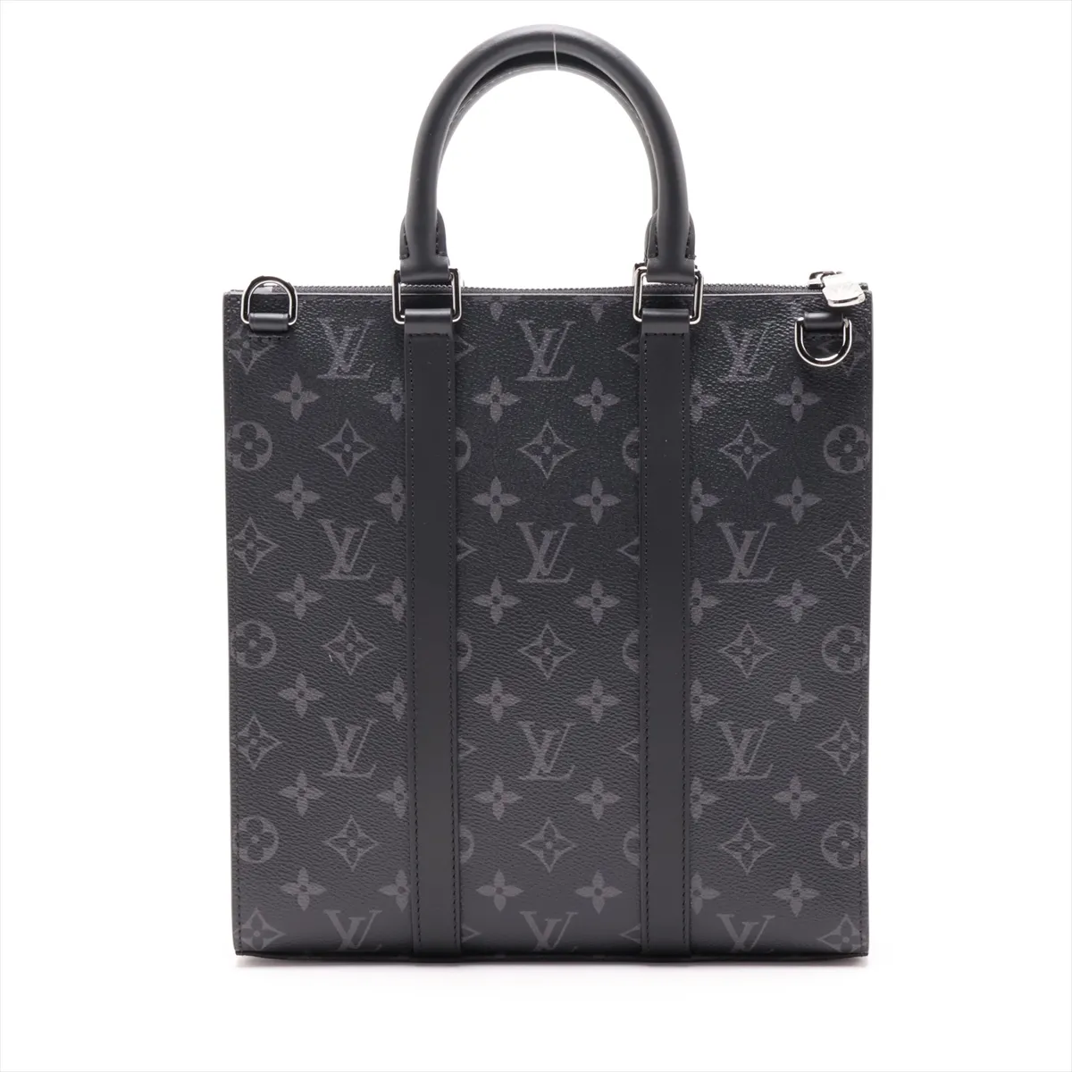 Monogram Eclipse Sac Plat Cross M46098 Black (RFID detected) — view 2