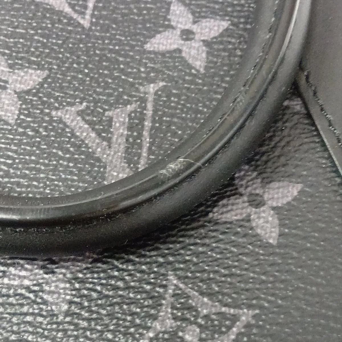 Monogram Eclipse Sac Plat Cross M46098 Black (RFID detected) — view 15