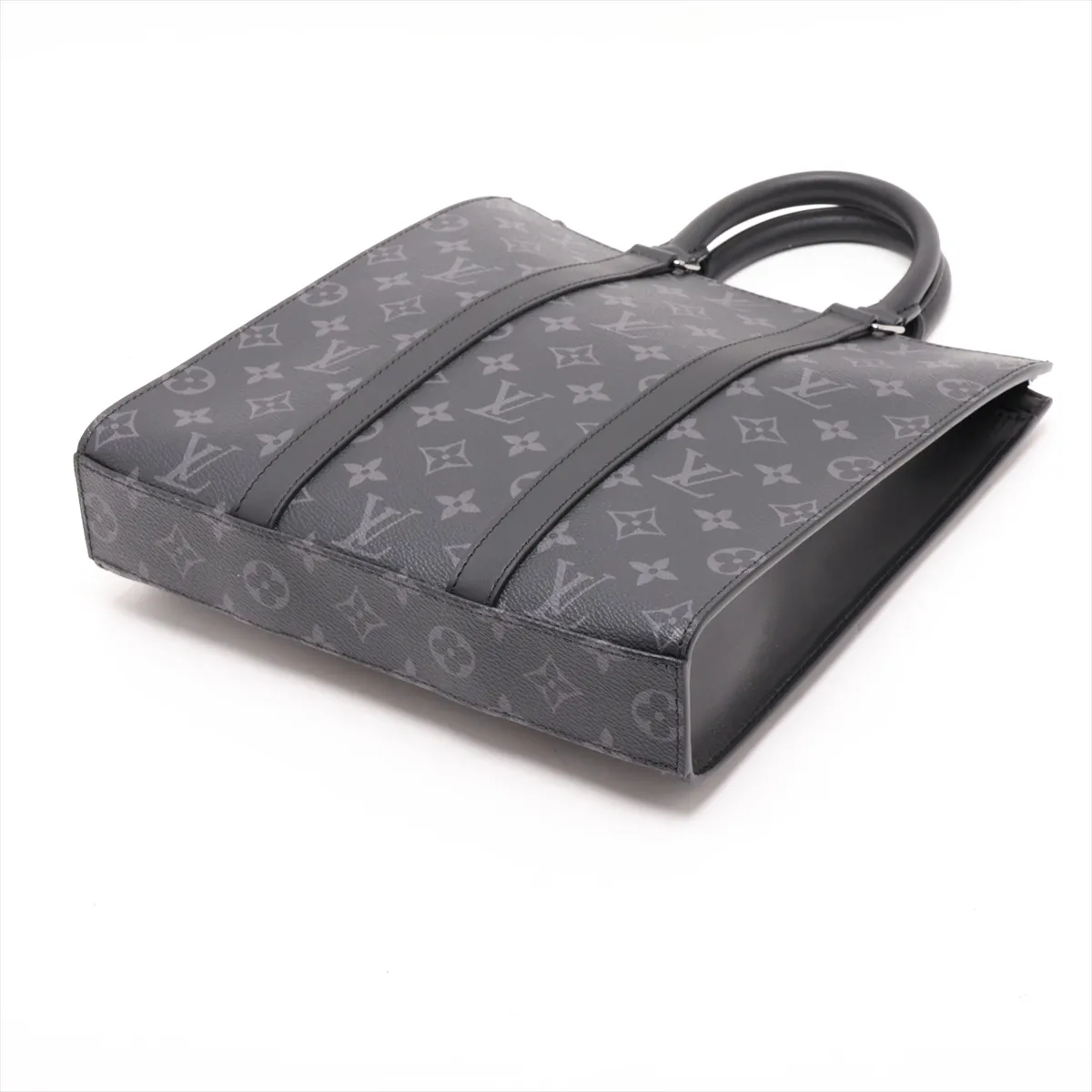 Monogram Eclipse Sac Plat Cross M46098 Black (RFID detected) — view 3