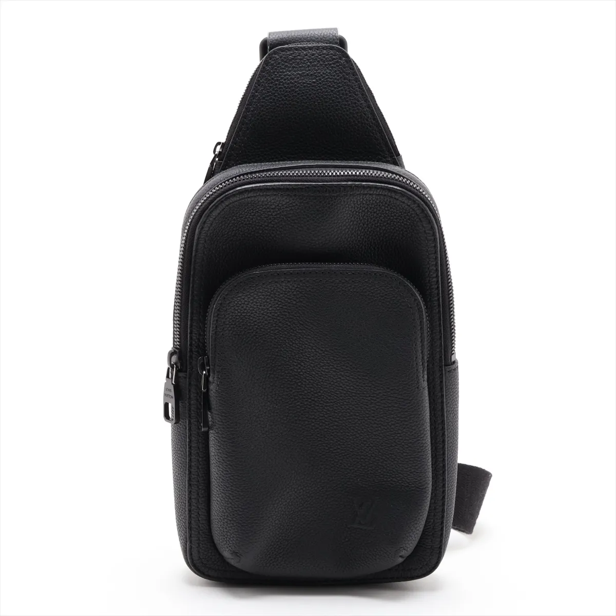 LV Aerogram Avenue Sling Bag PM M15255 Black (RFID detected)