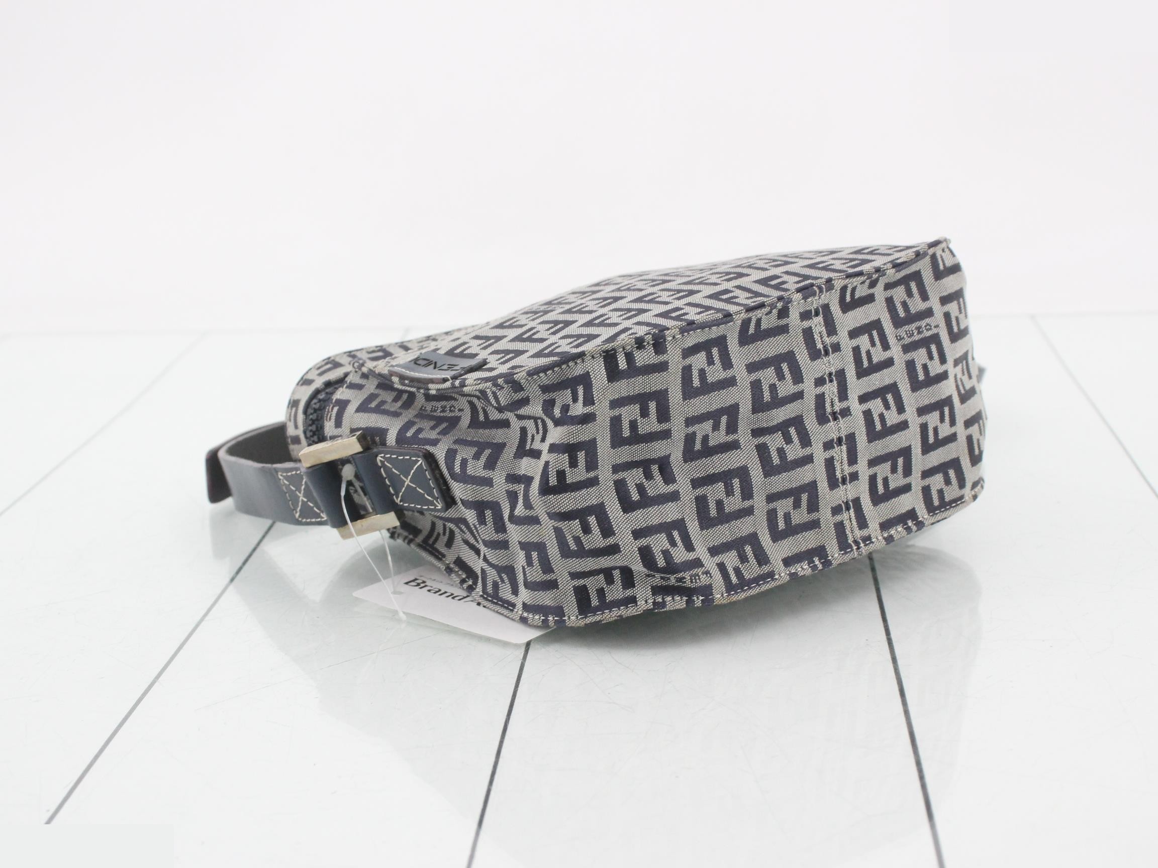 Zucchino Shoulder Bag, Navy — view 5