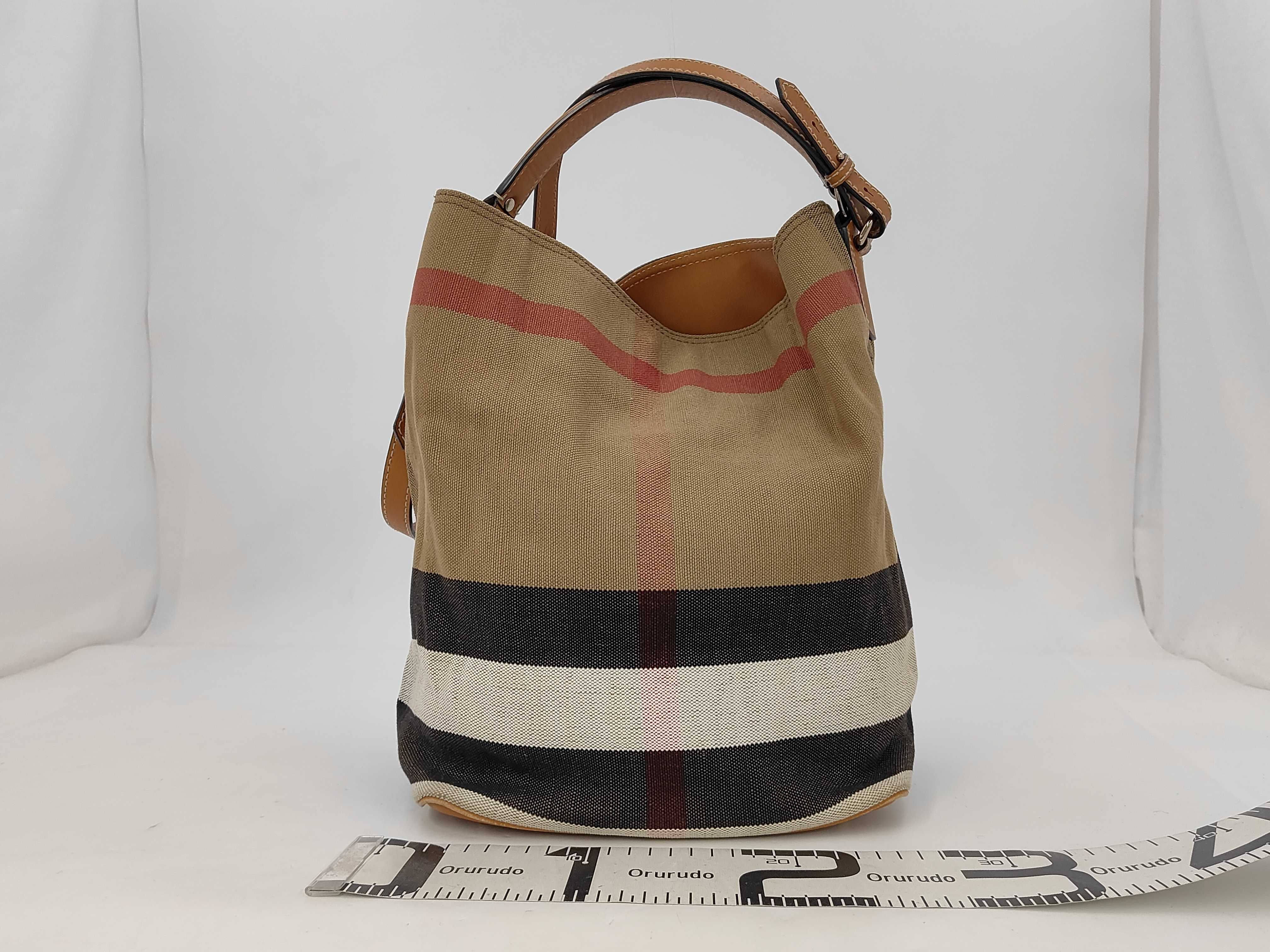 BAG LONDON ASHBY 2WAY CANVAS NOVACHECK BUCKET Shoulder Bag — view 2