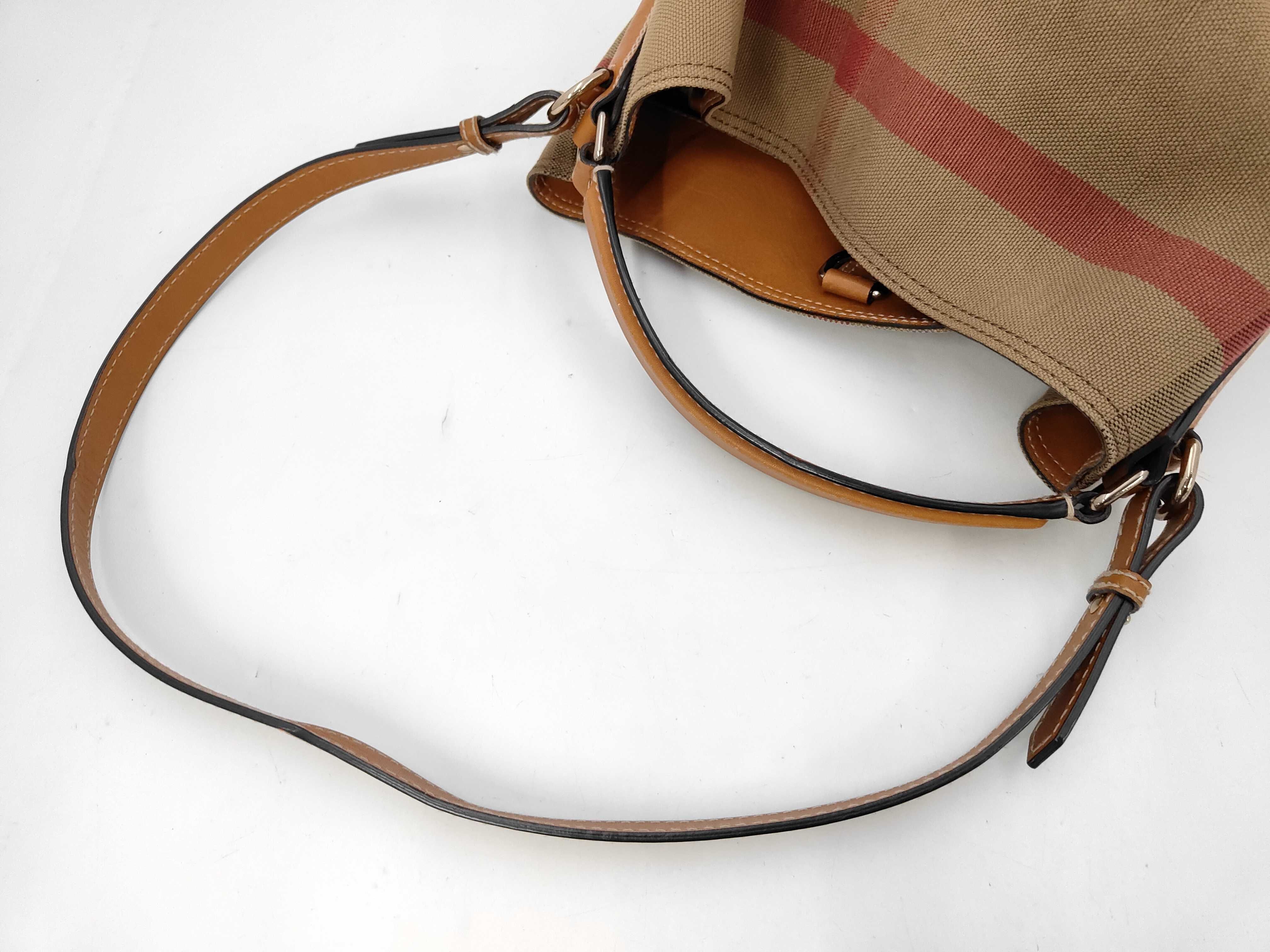 BAG LONDON ASHBY 2WAY CANVAS NOVACHECK BUCKET Shoulder Bag — view 4