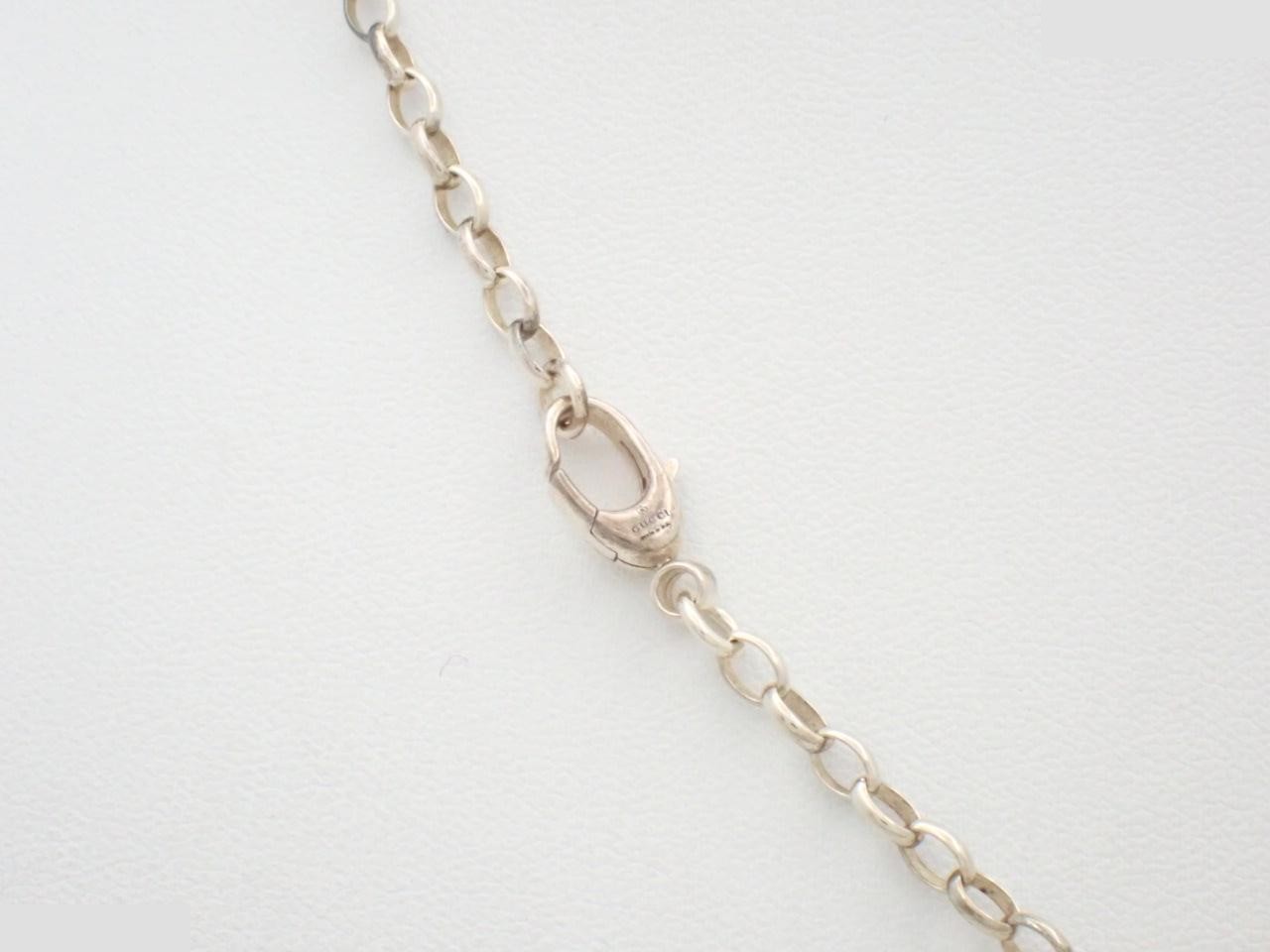 necklace, 925 sterling silver, 14.3g, Interlocking G — view 2