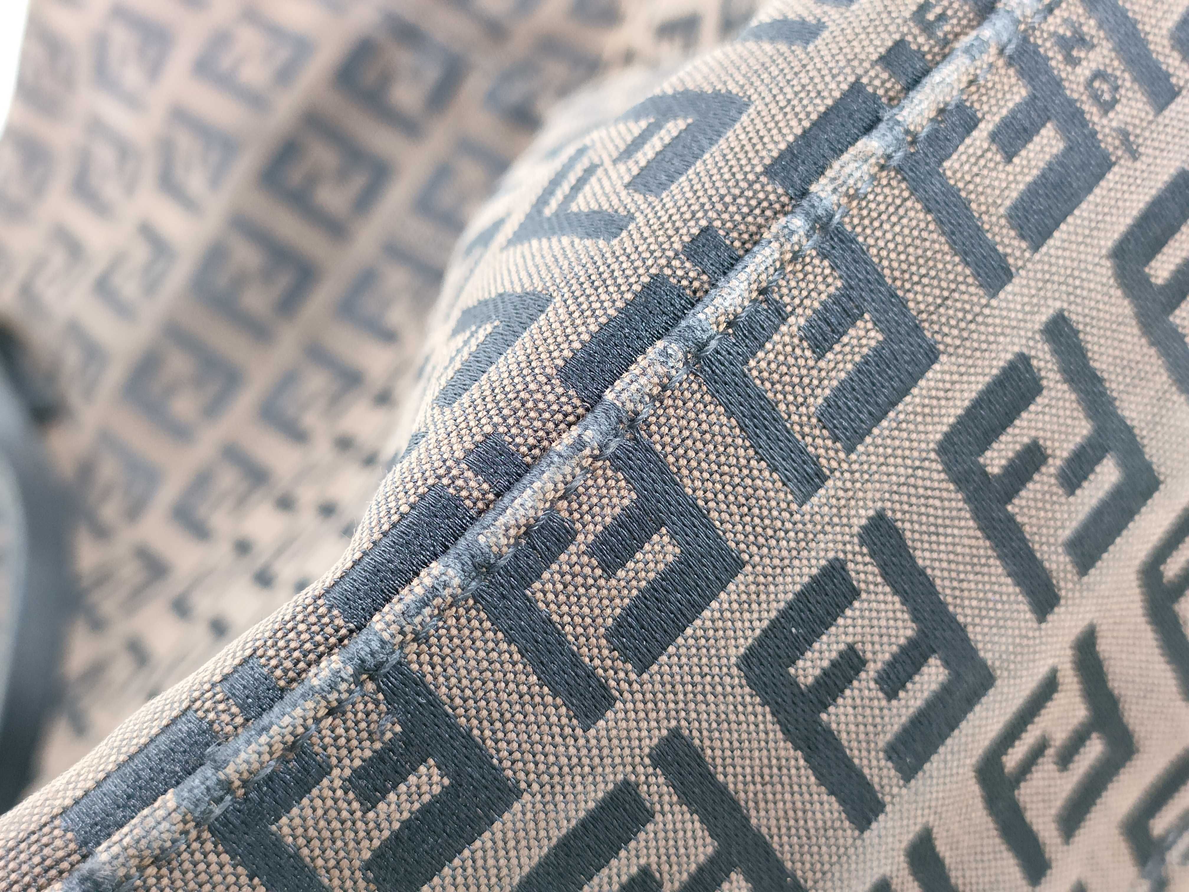 Zucca pattern Fendi Zucchino handbag tote bag — view 15