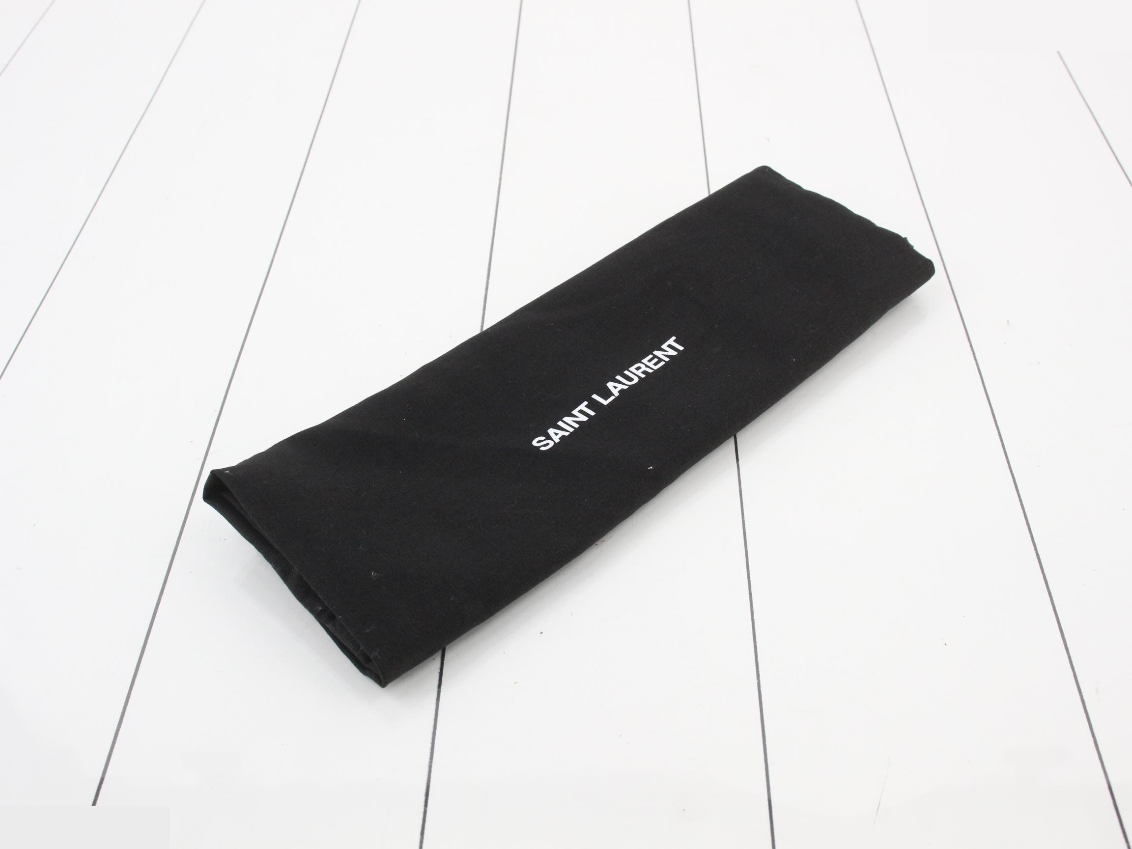Leather One-Shoulder Bag, Black — view 7