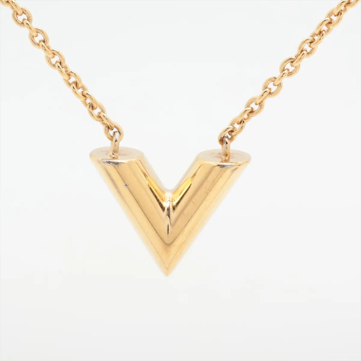 M00857 Essential V Necklace GP Gold — view 2