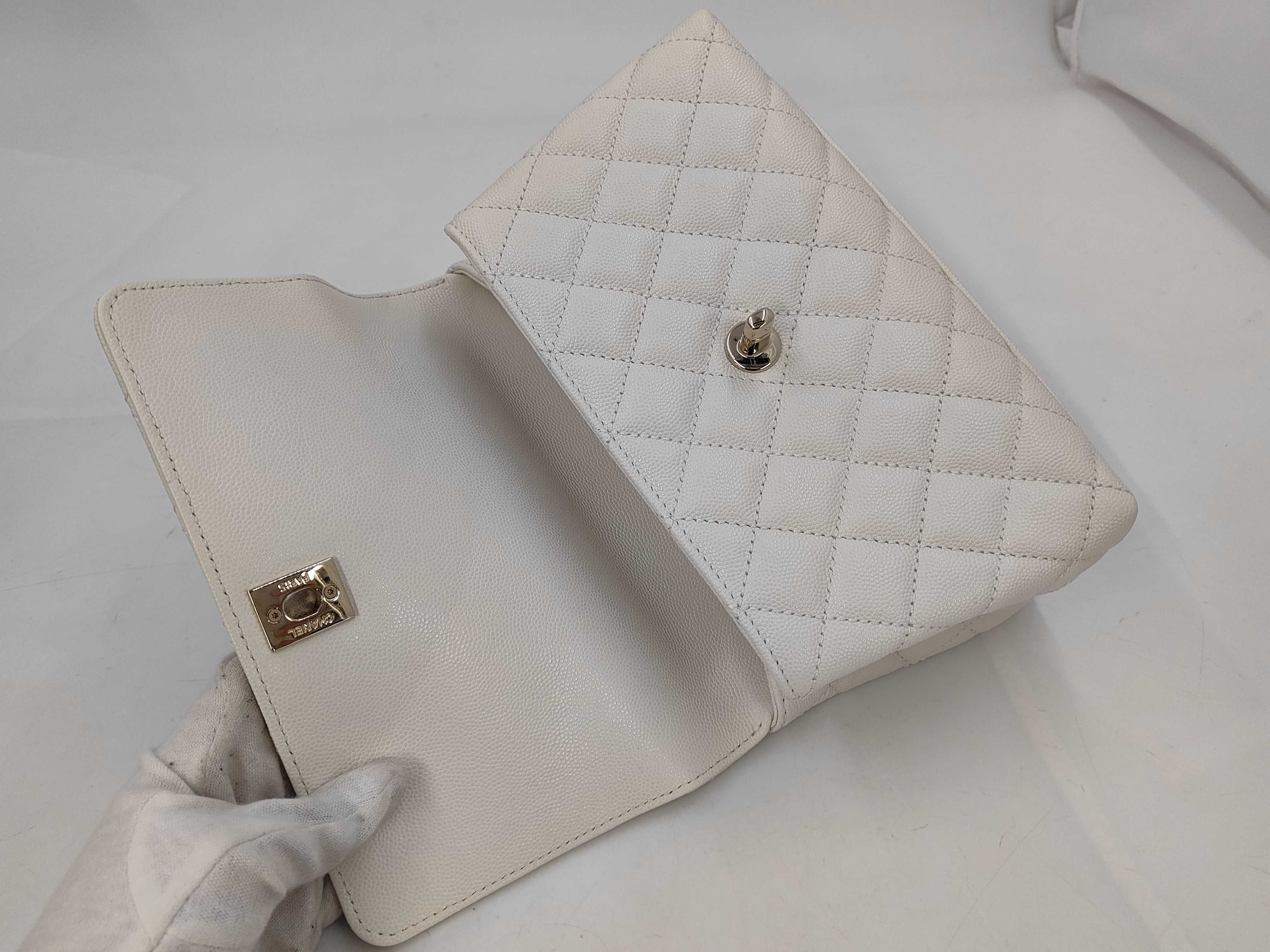 Caviar Coco Handle XS Shoulder Bag — view 8