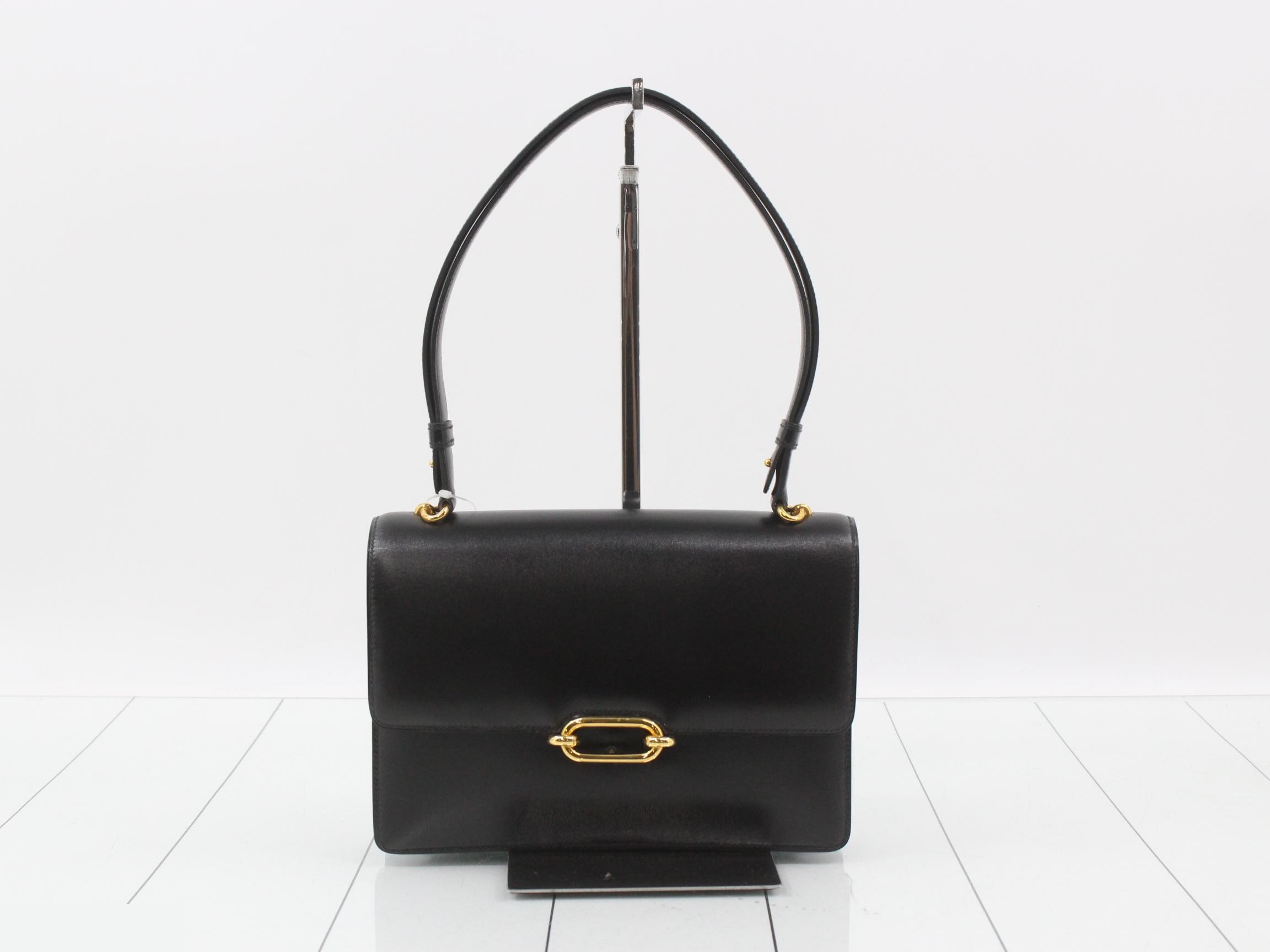 Fonsbell Box Calf Shoulder Bag