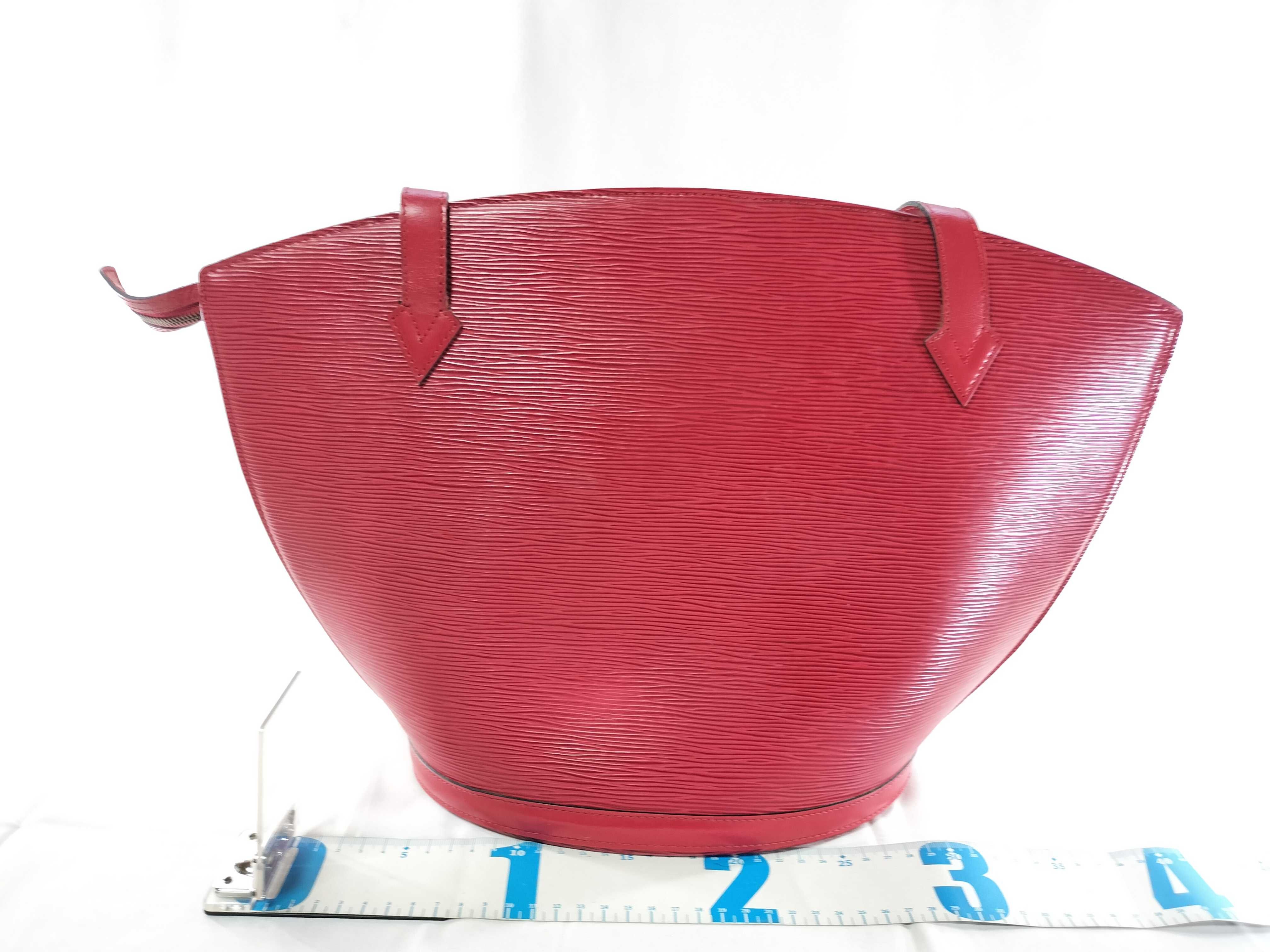 Epi Saint Jacques Epi Red M52267 Tote Bag — view 2
