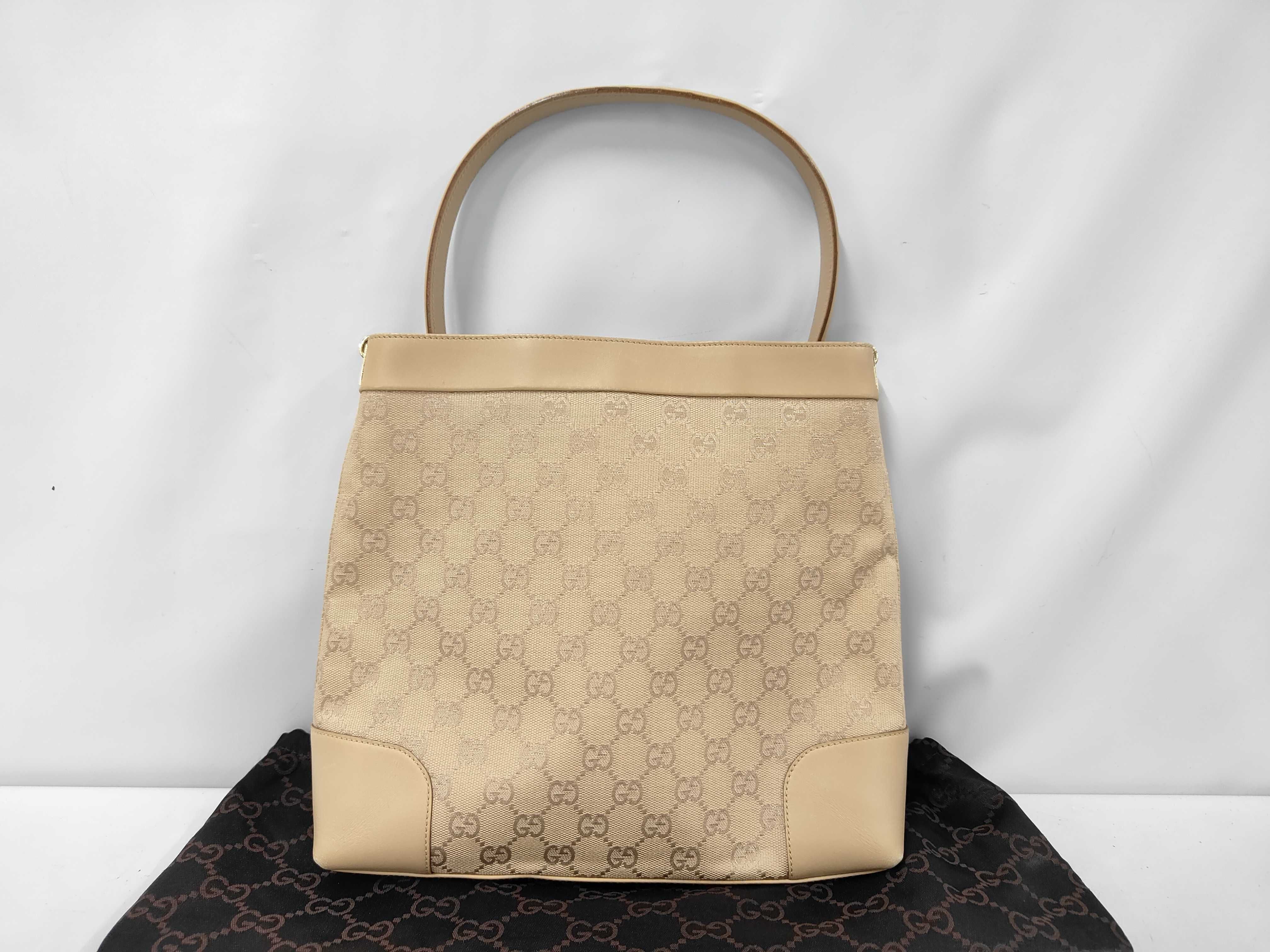 GG Canvas Gucci 33900 GG Canvas Logo One Shoulder Bag