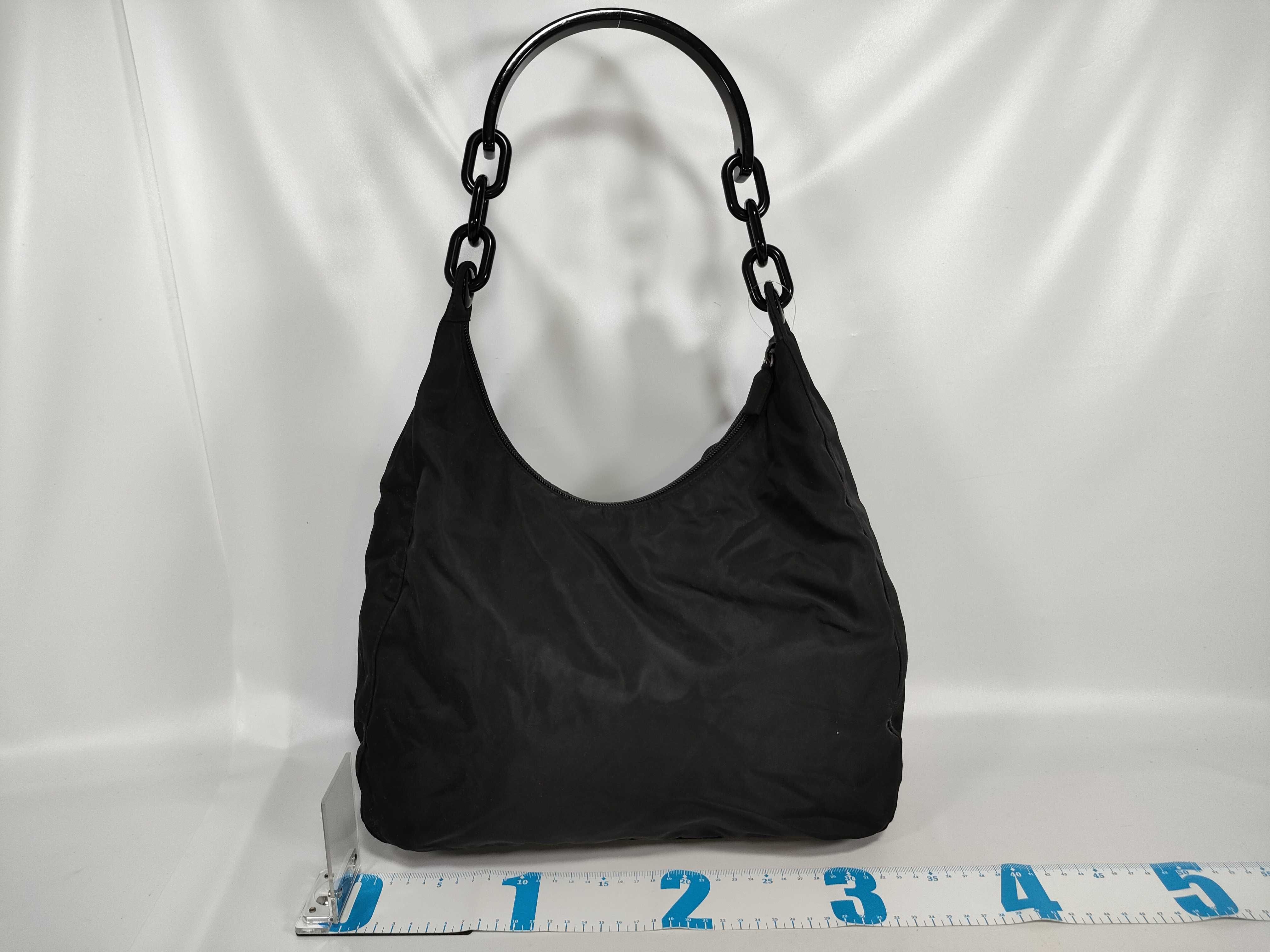 Nylon Chain Handbag with Dust Bag, Shoulder Bag — view 2