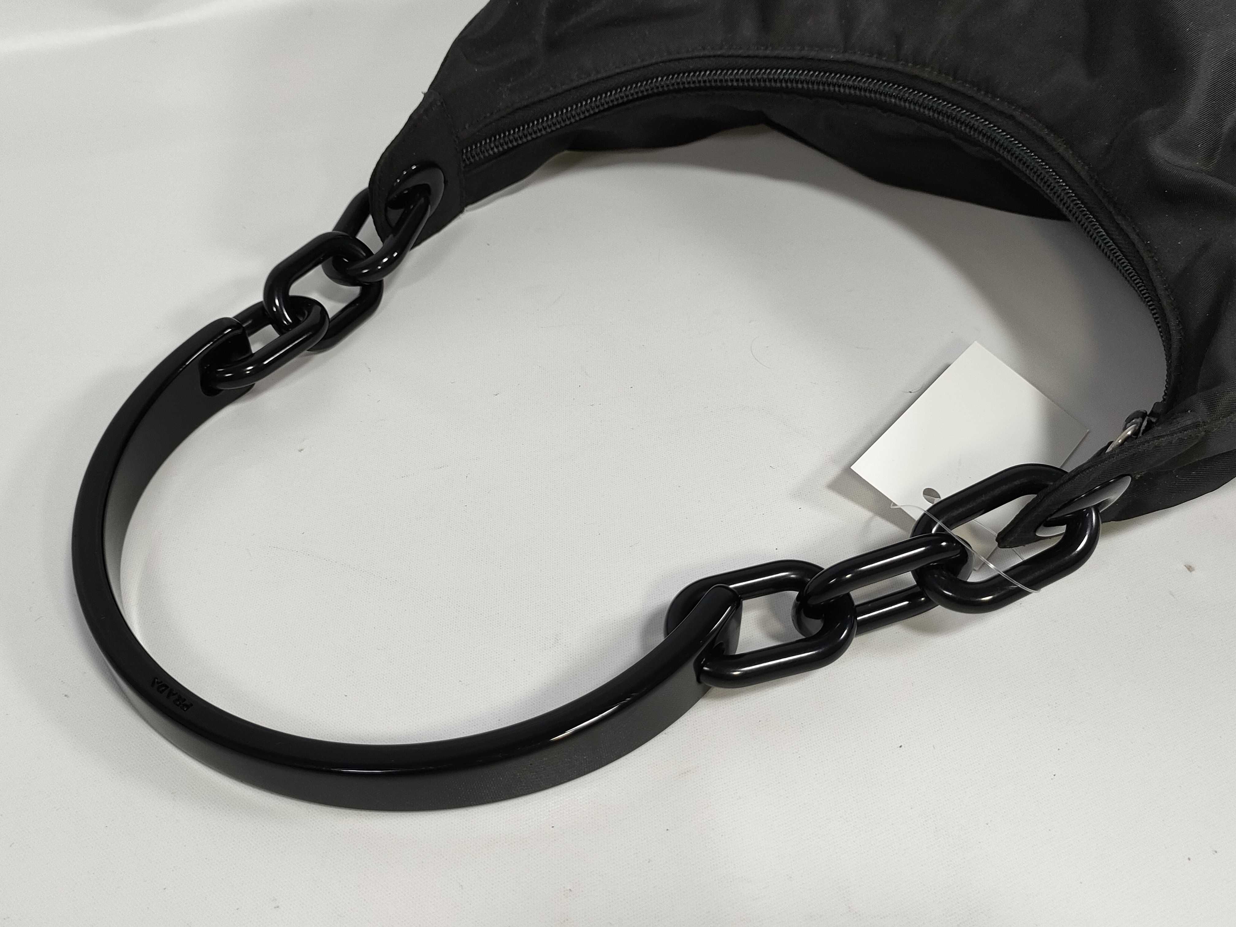 Nylon Chain Handbag with Dust Bag, Shoulder Bag — view 3