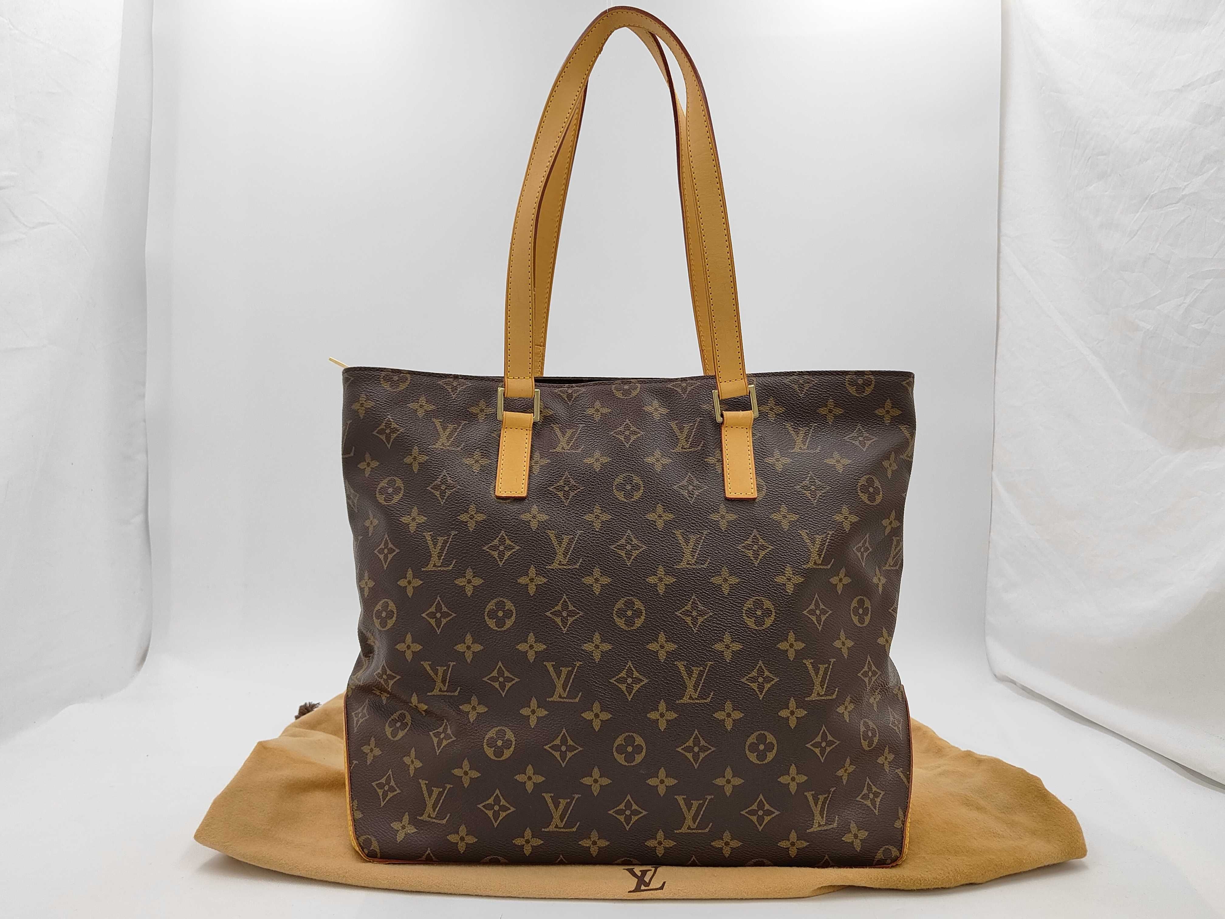 Monogram Louis Vuitton Cabas Mezzo Tote Bag