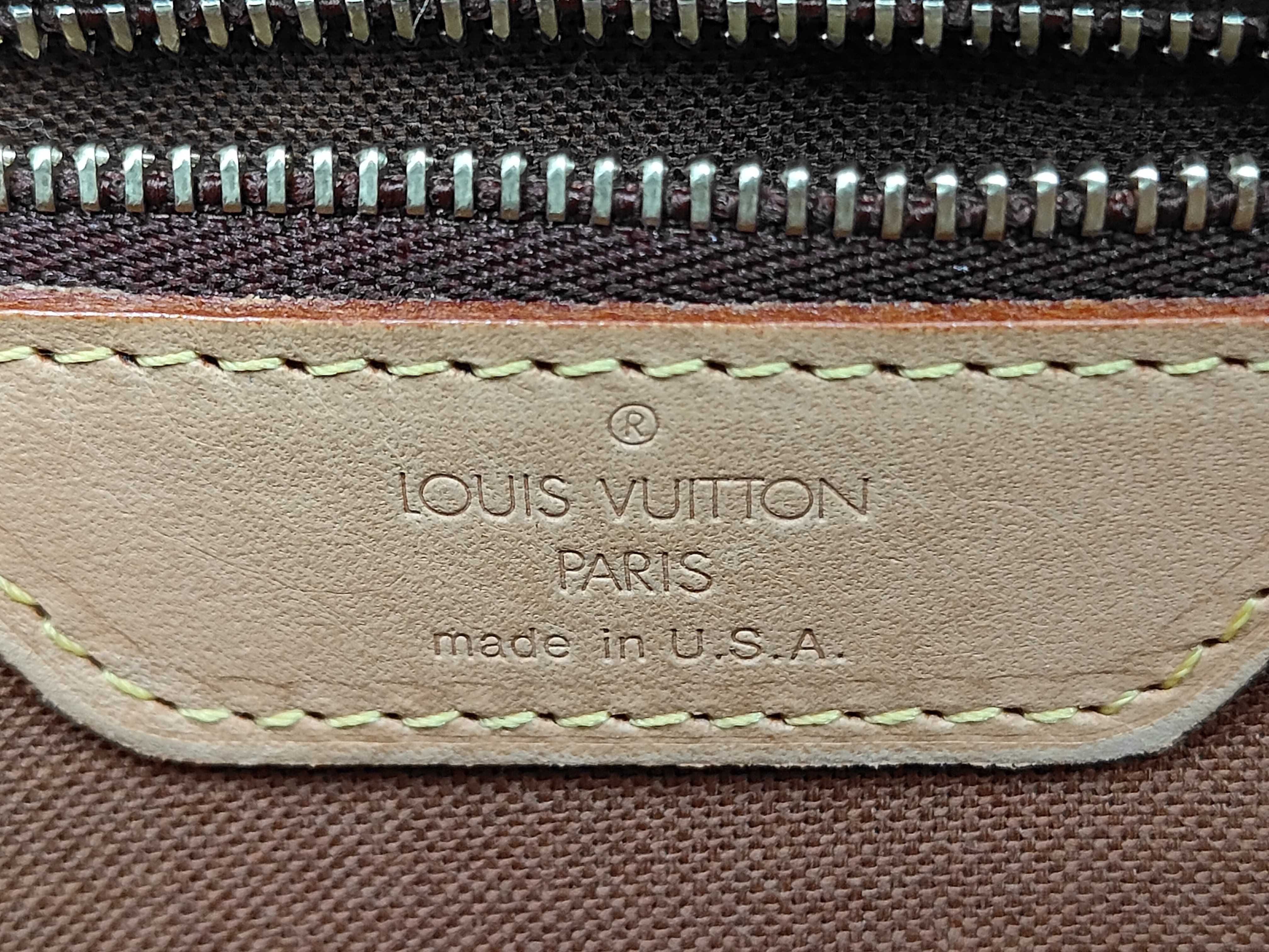 Monogram Louis Vuitton Cabas Mezzo Tote Bag — view 12