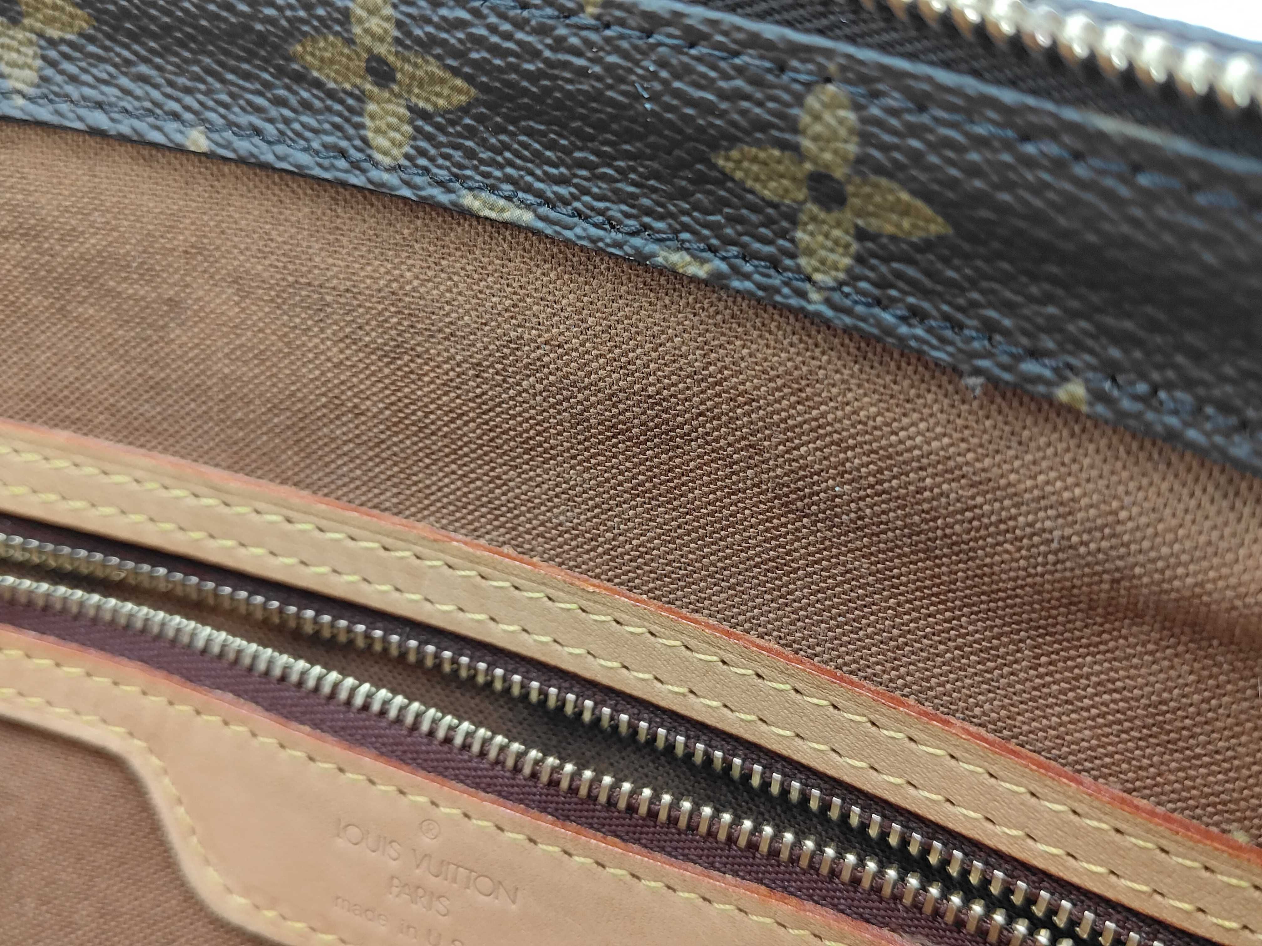 Monogram Louis Vuitton Cabas Mezzo Tote Bag — view 13